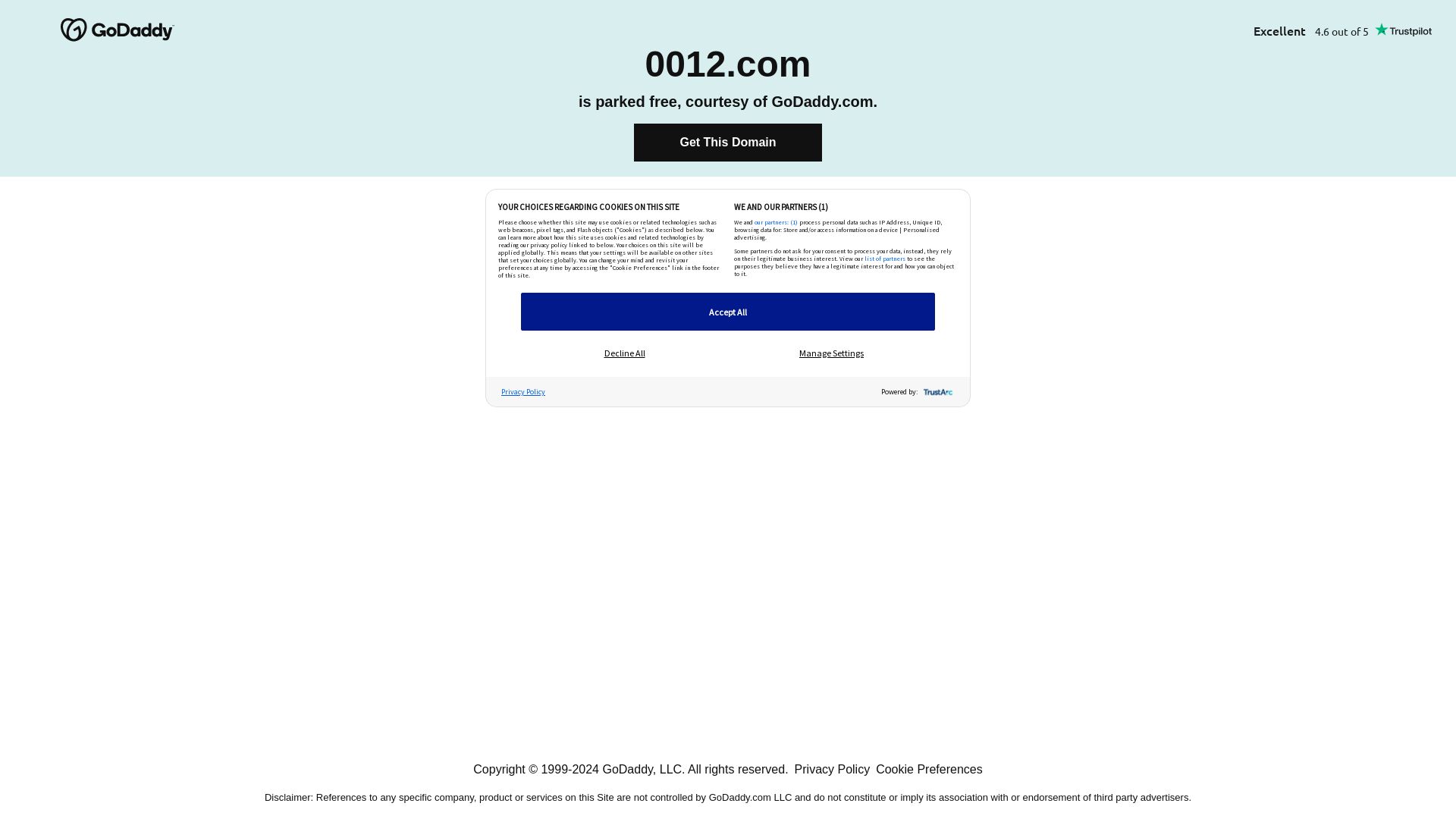 Status do site 0012.com está   ONLINE