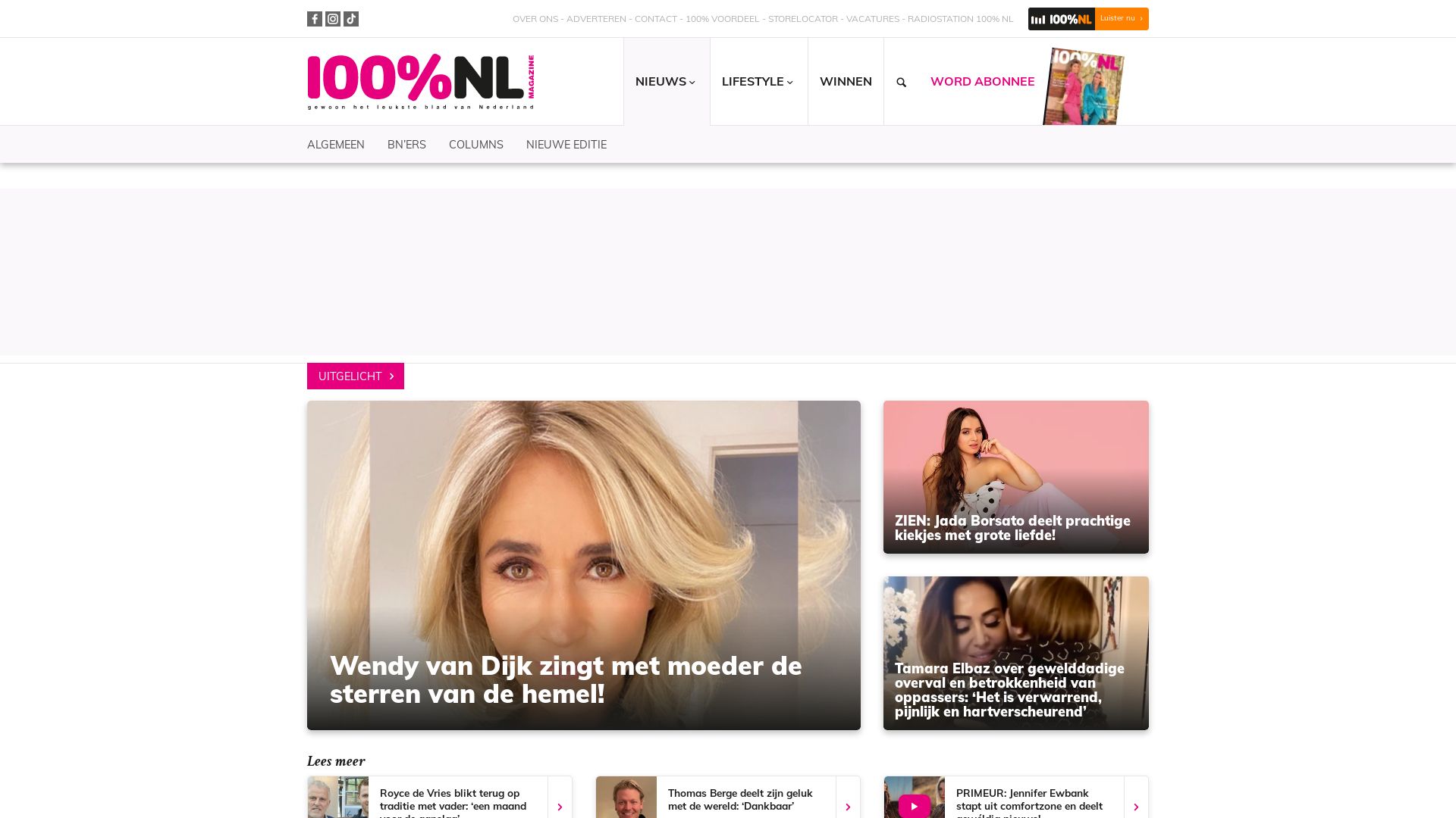 Status do site 100pm.nl está   ONLINE