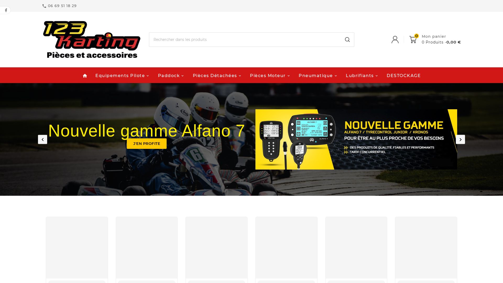 Status do site 123karting.fr está   ONLINE