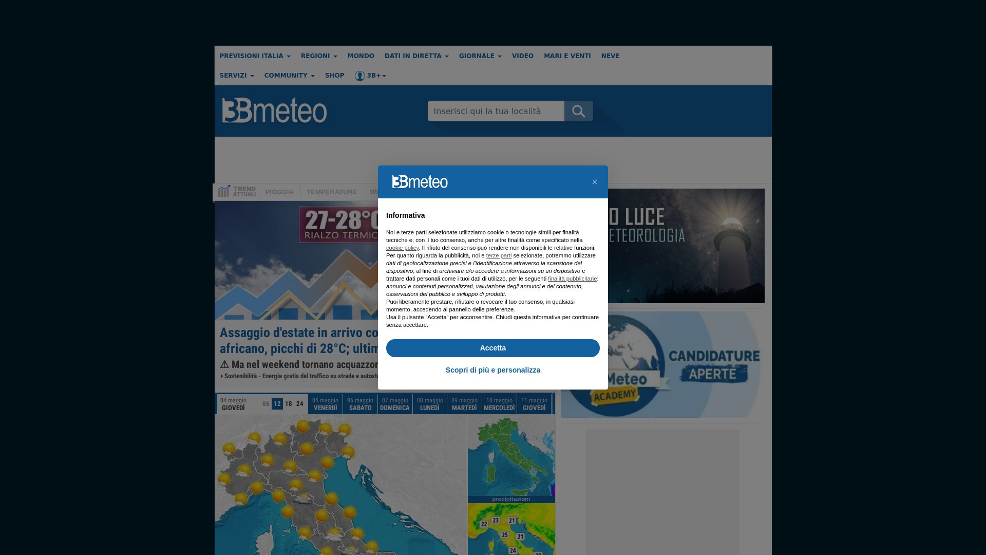 Status do site 3bmeteo.com está   ONLINE
