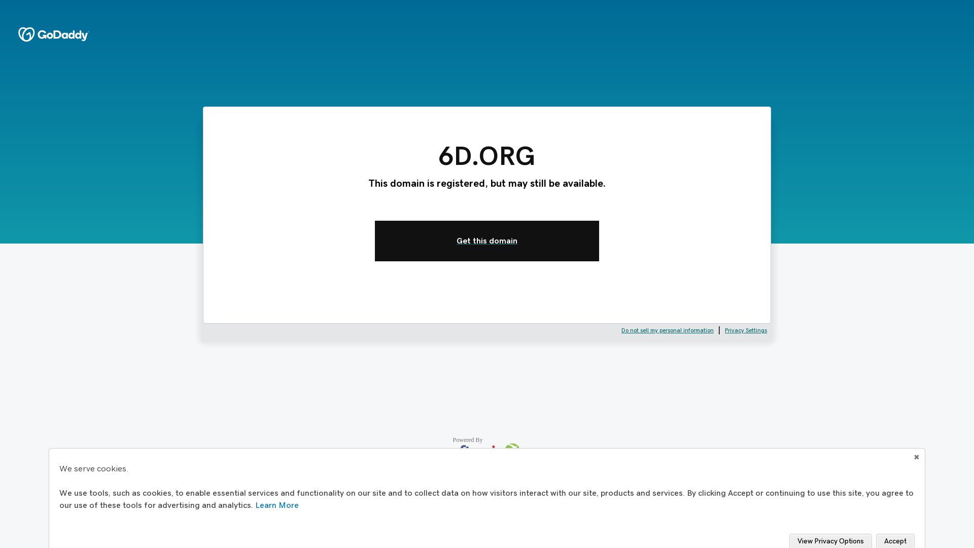 Status do site 6d.org está   ONLINE