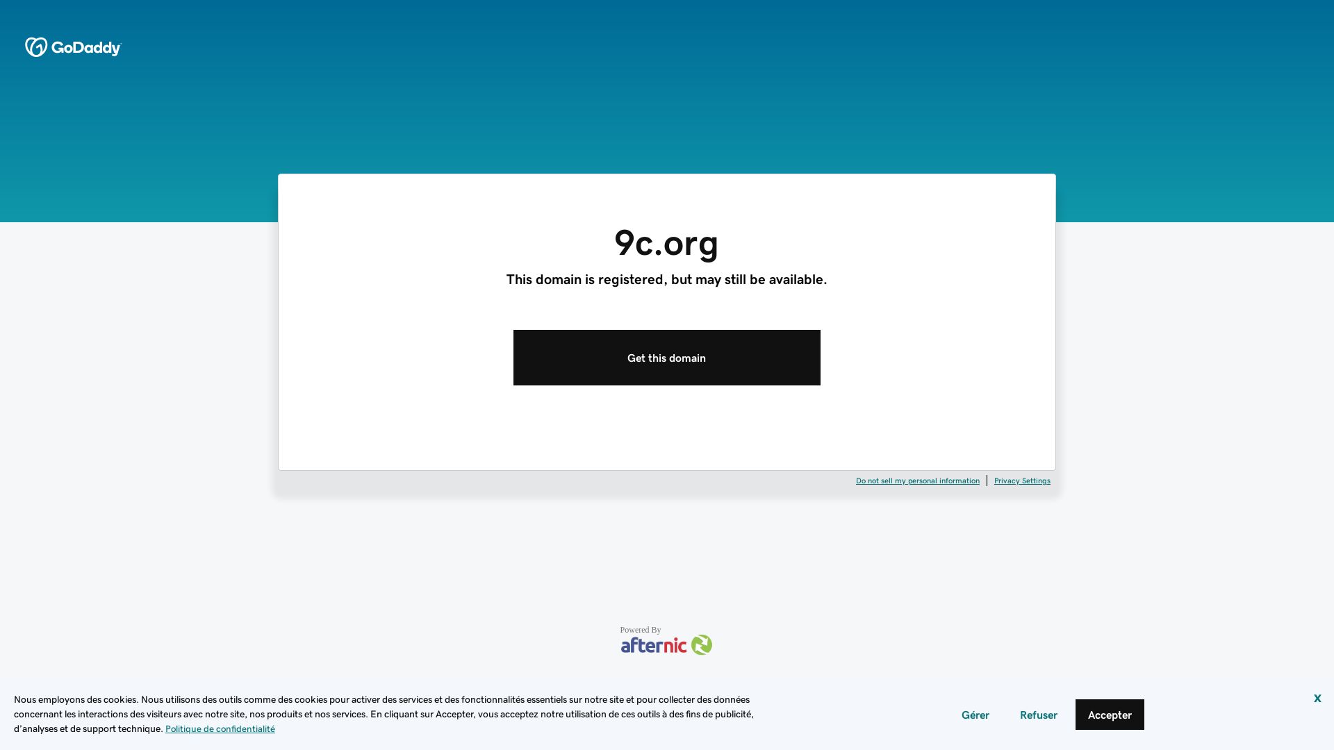 Status do site 9c.org está   ONLINE