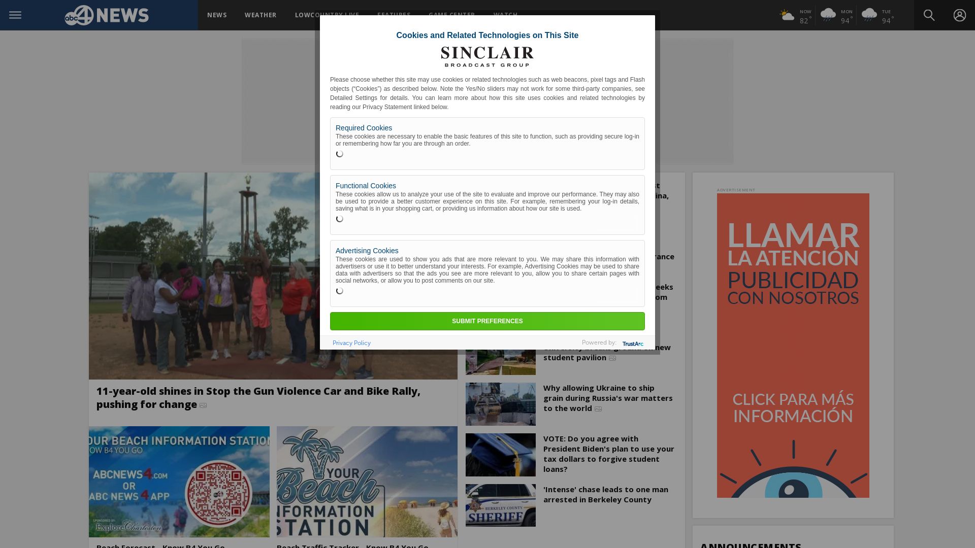Status do site abcnews4.com está   ONLINE