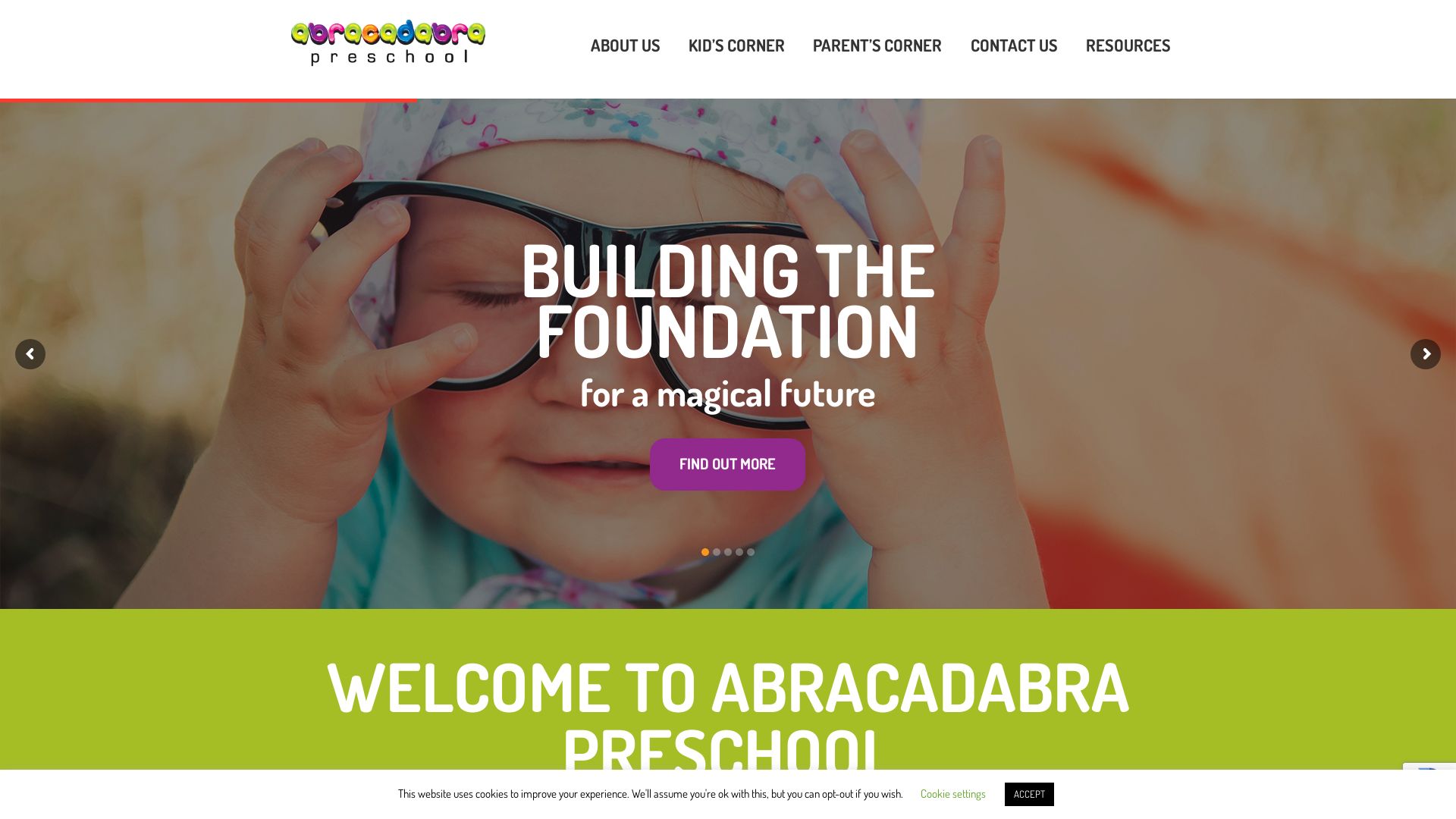 Status do site abracadabrapreschool.co.uk está   ONLINE