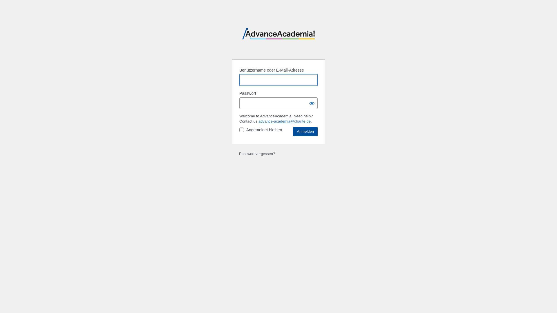 Status do site advanceacademia.de está   ONLINE
