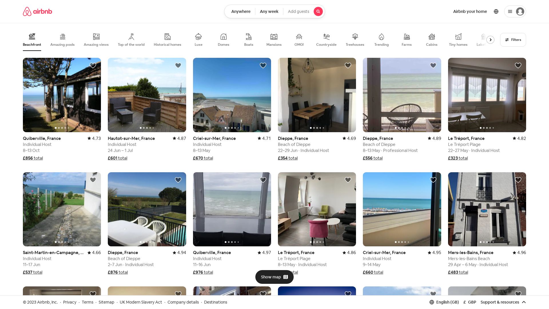 Status do site airbnb.co.uk está   ONLINE