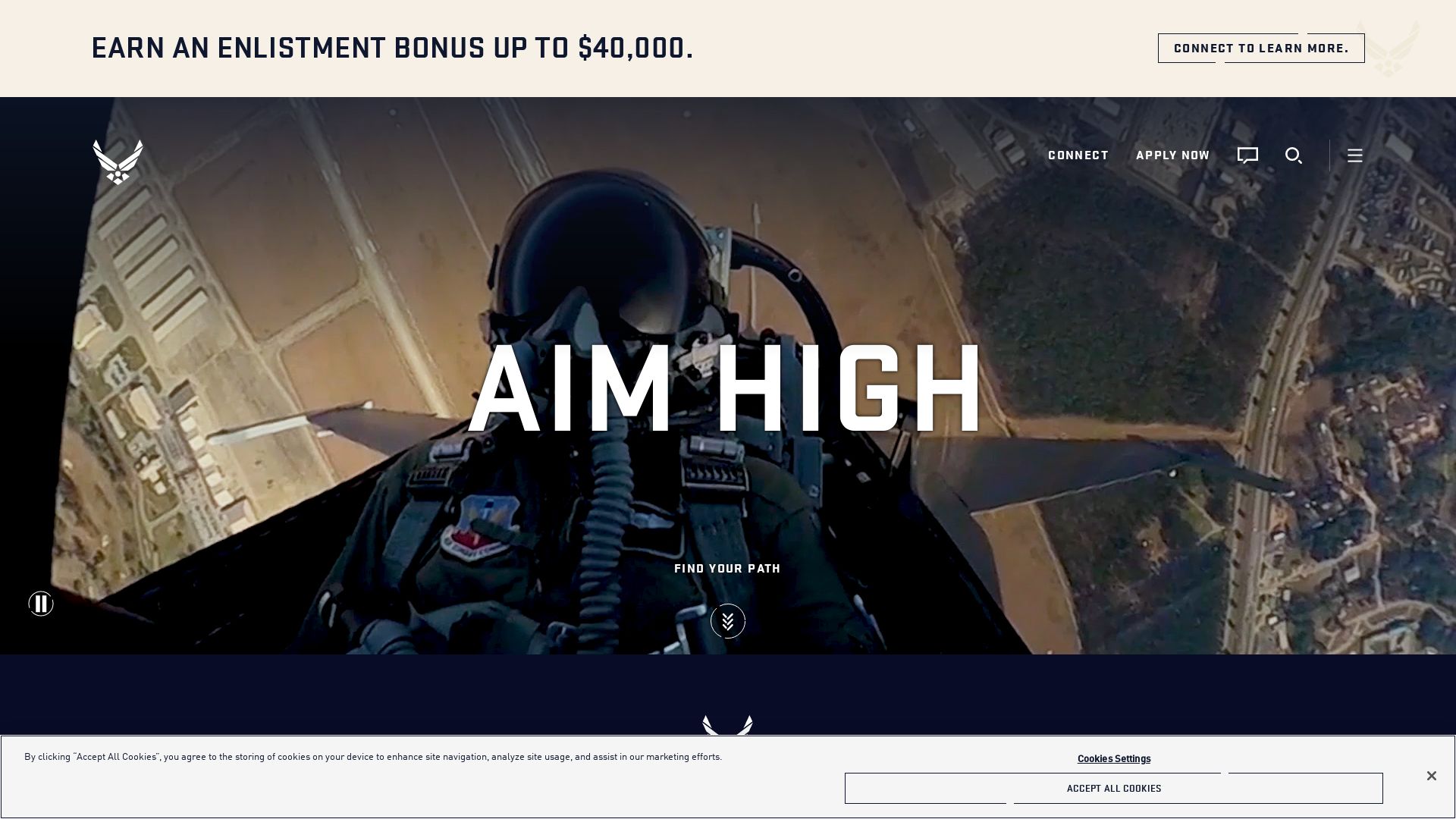 Status do site airforce.com está   ONLINE