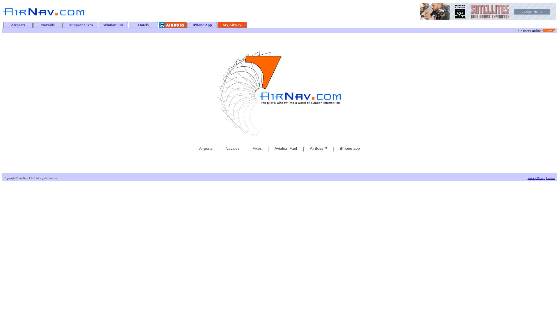 Status do site airnav.com está   ONLINE