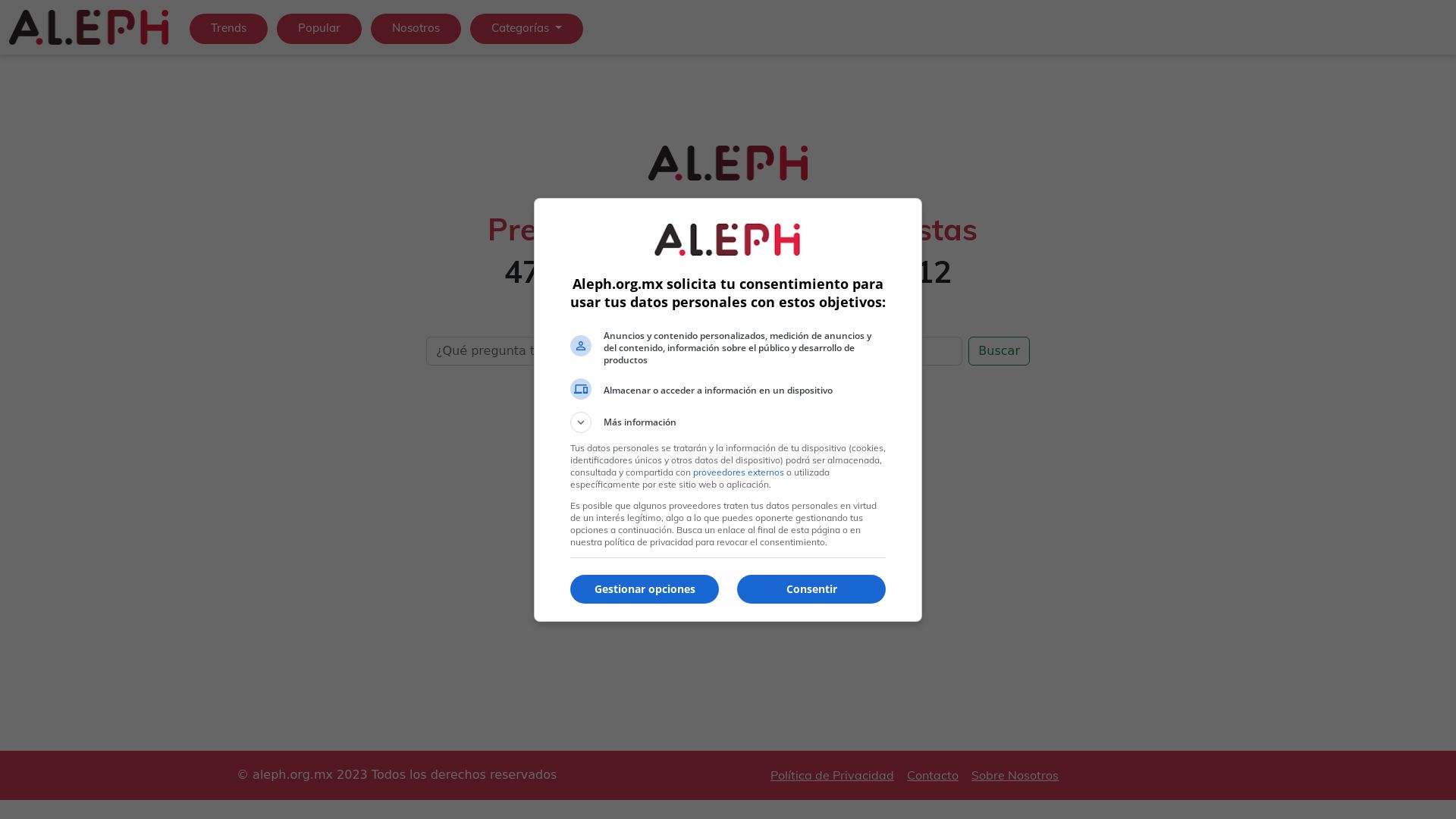 Status do site aleph.org.mx está   ONLINE