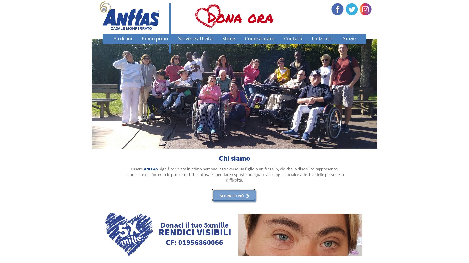 Status do site anffas-casale.it está   ONLINE