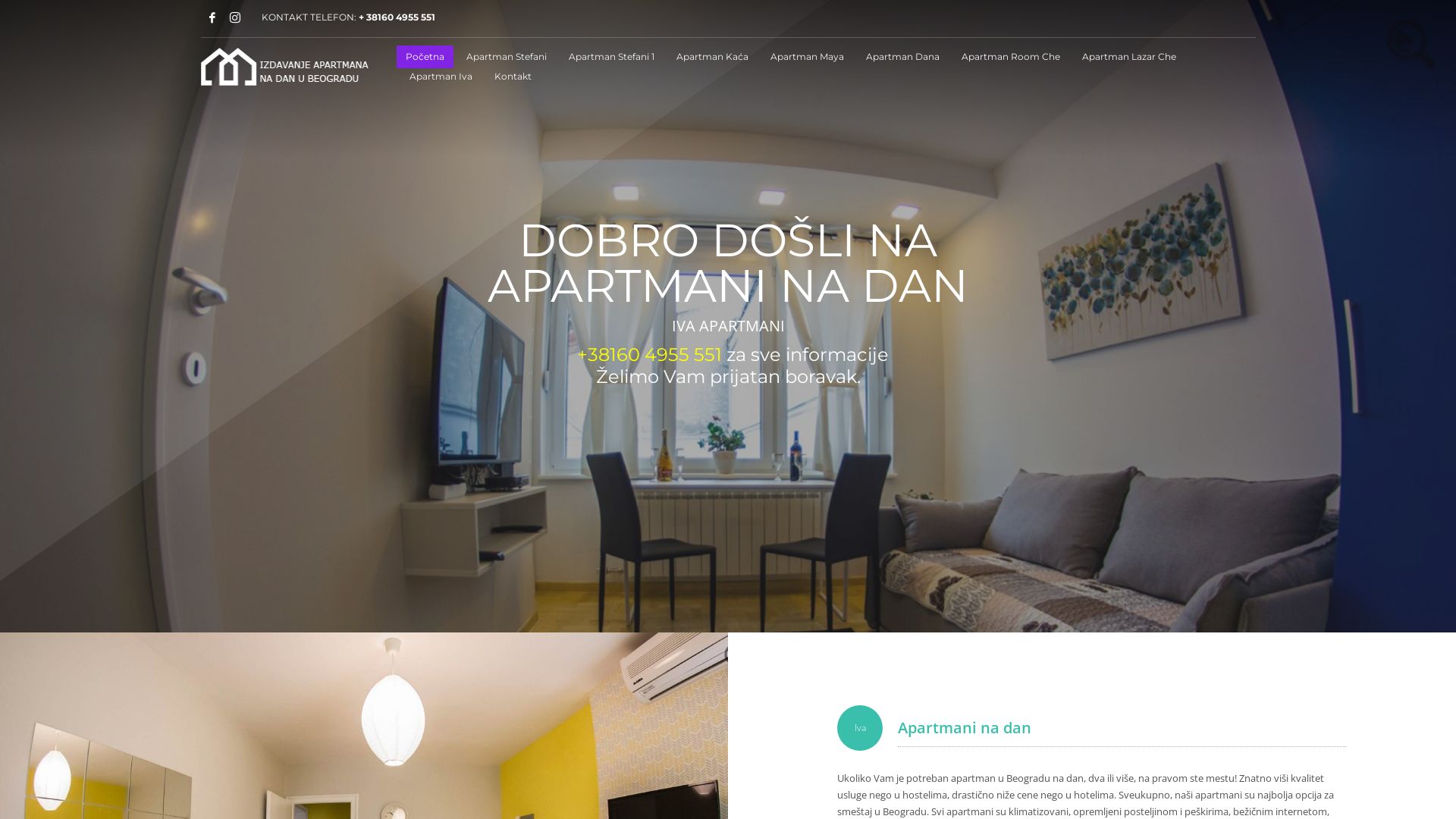 Status do site apartmaninadan.rs está   ONLINE