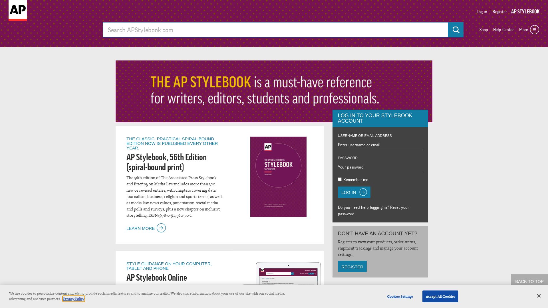 Status do site apstylebook.com está   ONLINE