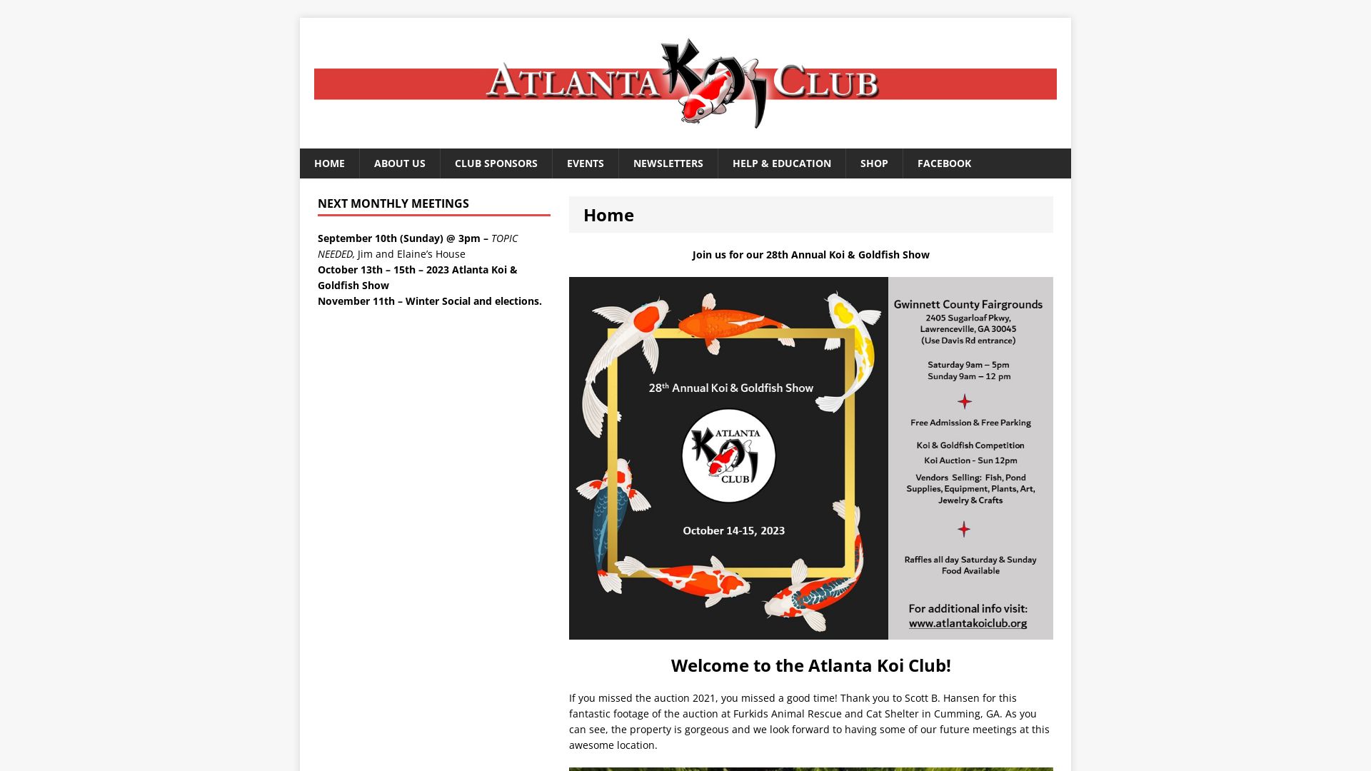Status do site atlantakoiclub.org está   ONLINE
