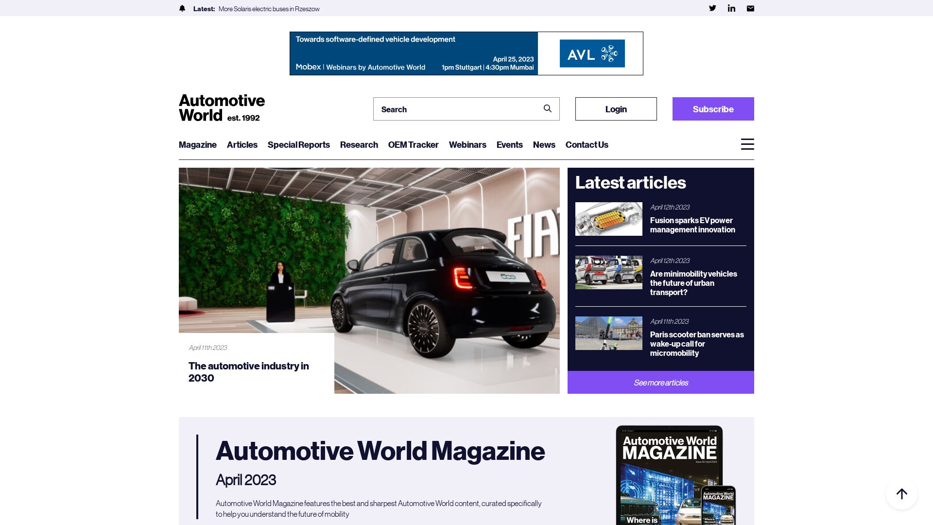 Status do site automotiveworld.com está   ONLINE
