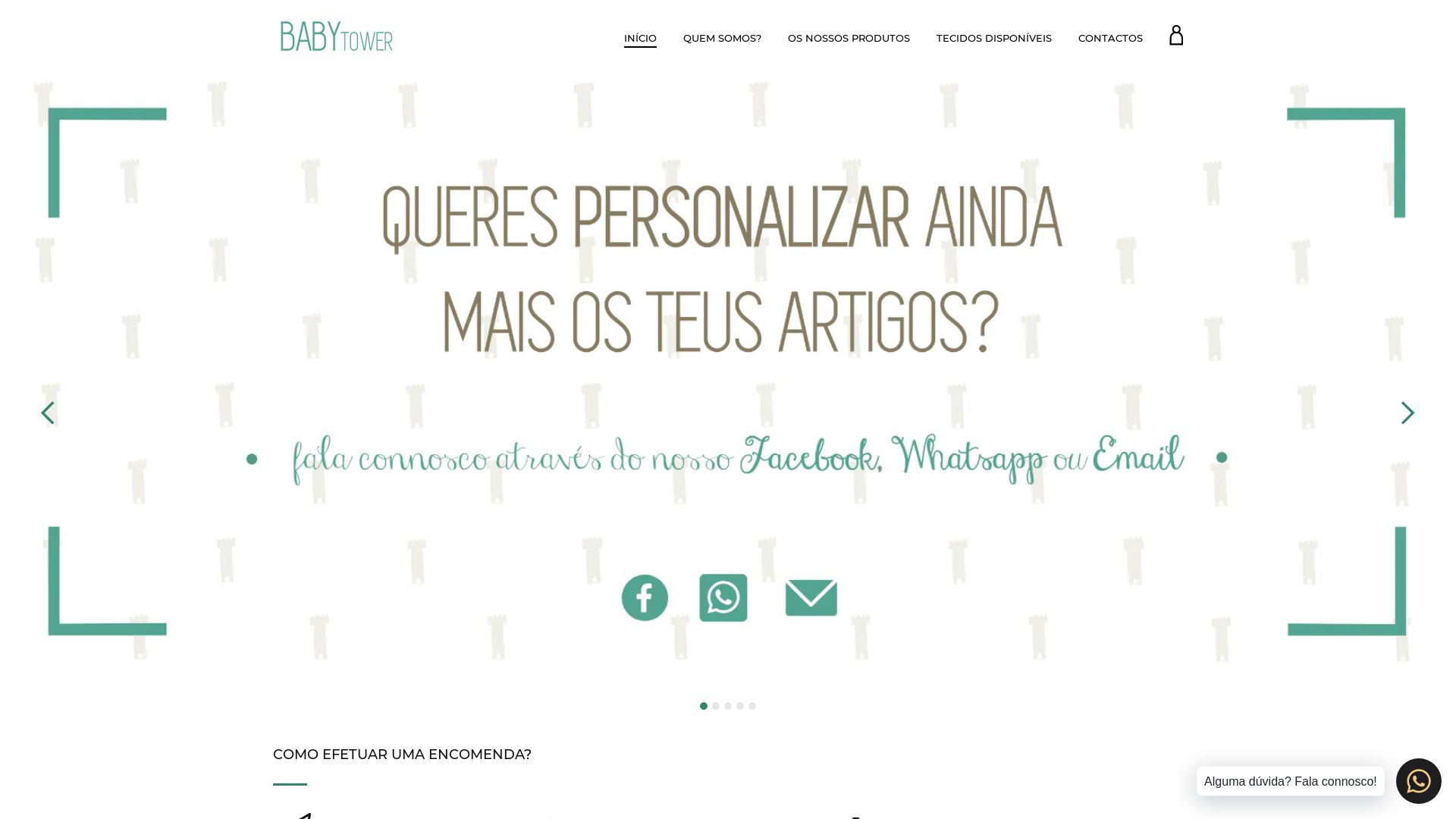Status do site babytower.pt está   ONLINE
