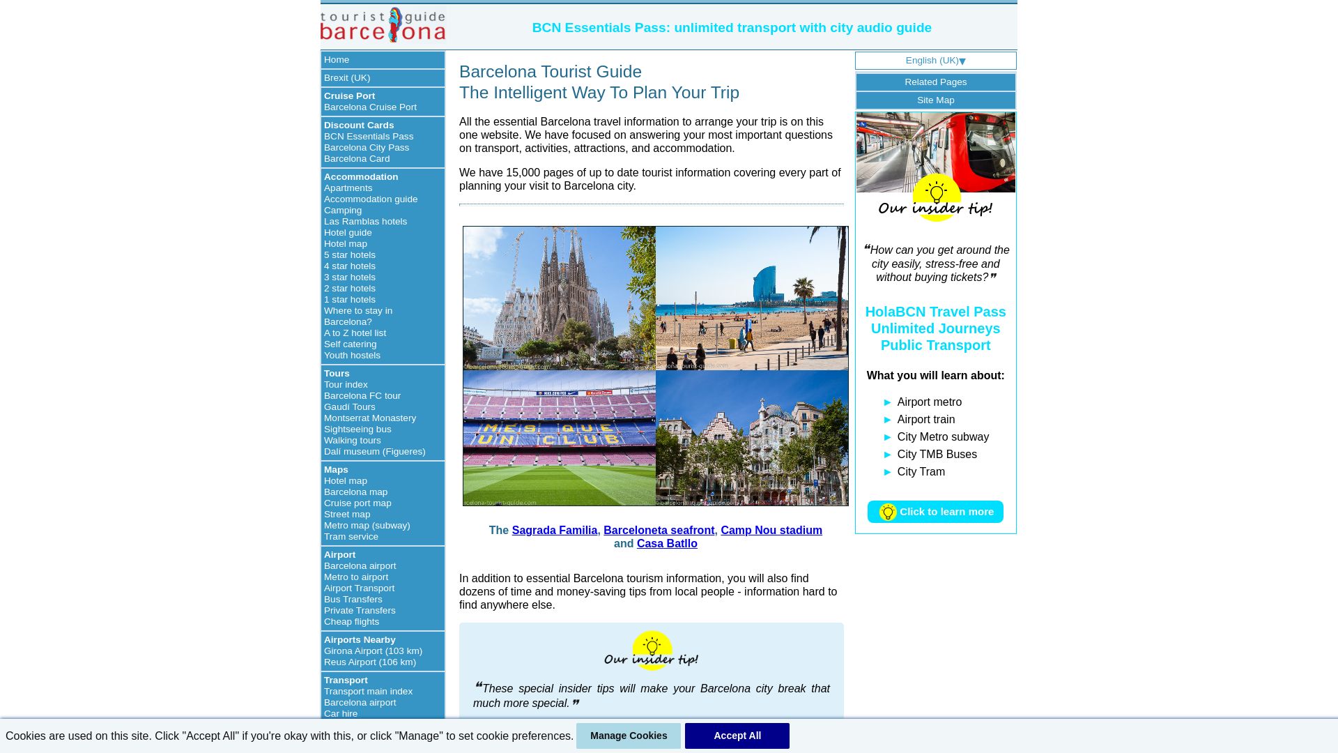 barcelona tourist guide website