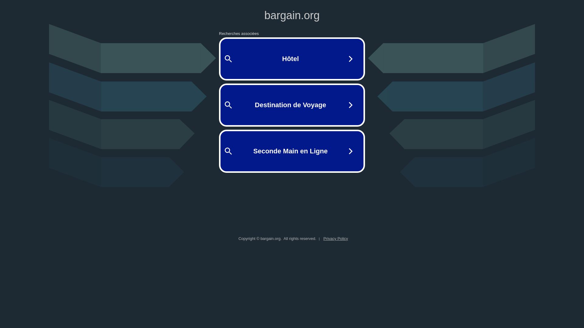 Status do site bargain.org está   ONLINE