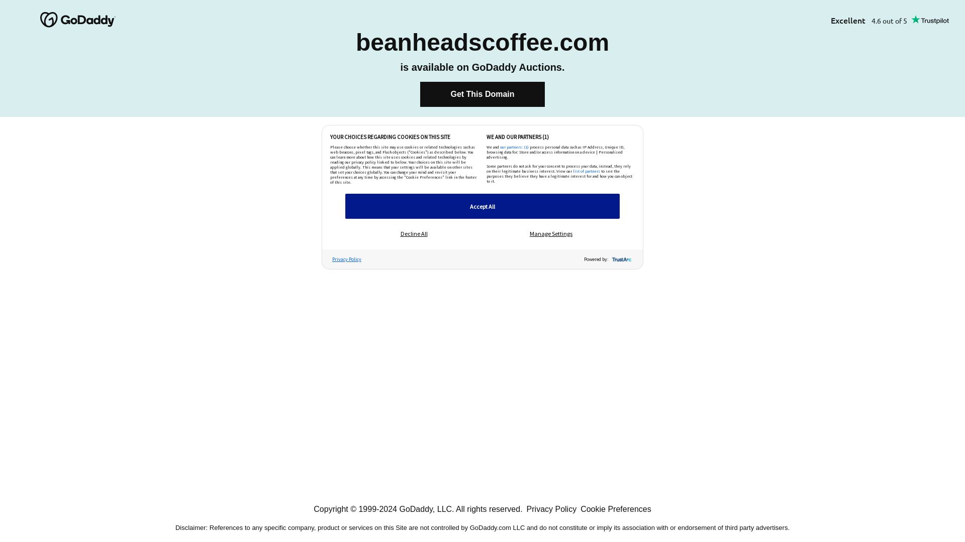 Status do site beanheadscoffee.com está   ONLINE