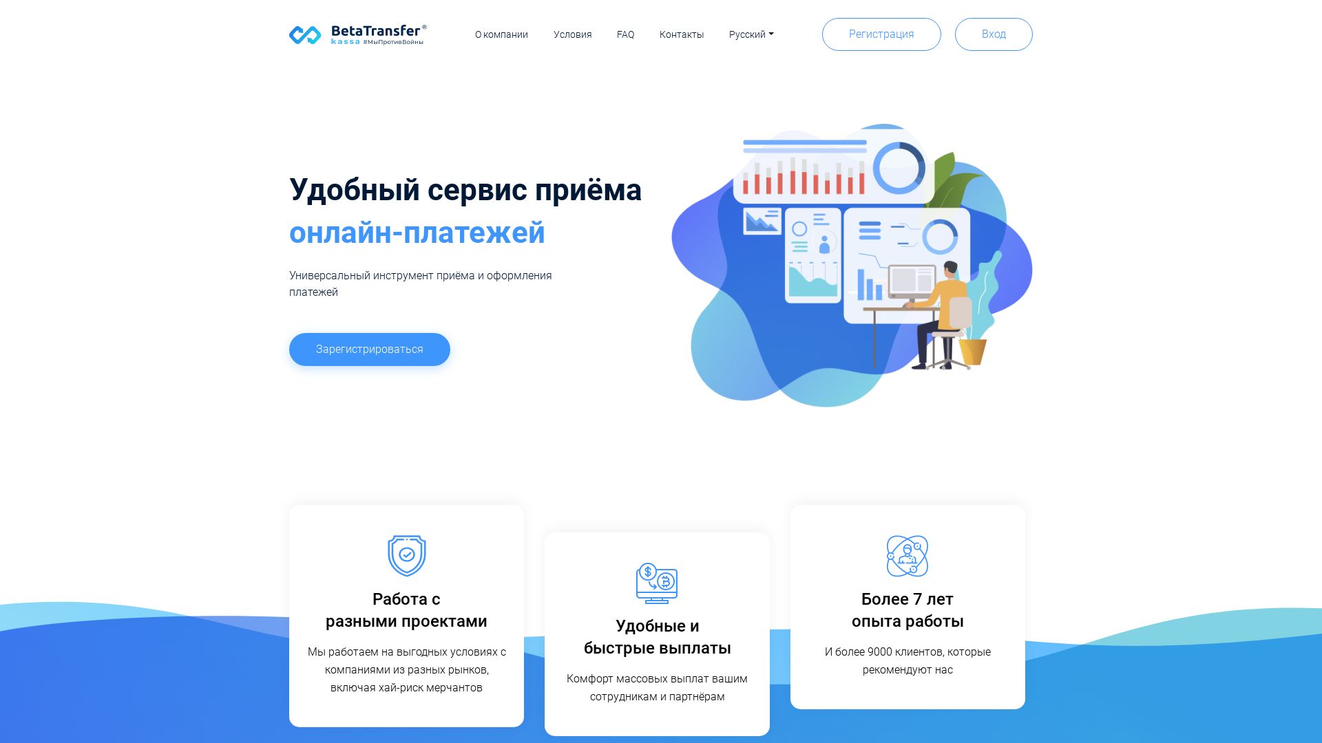 Status do site betatransfer.io está   ONLINE