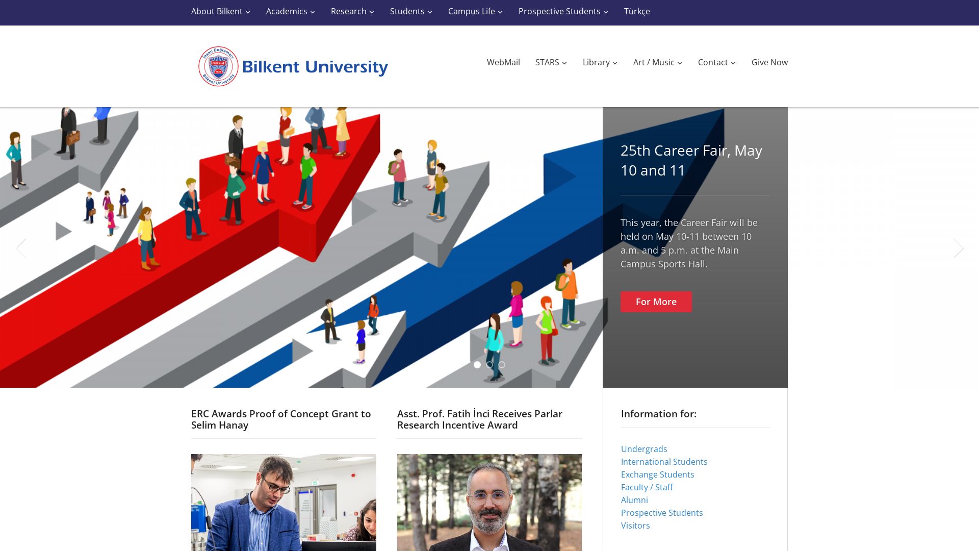 Status do site bilkent.edu.tr está   ONLINE