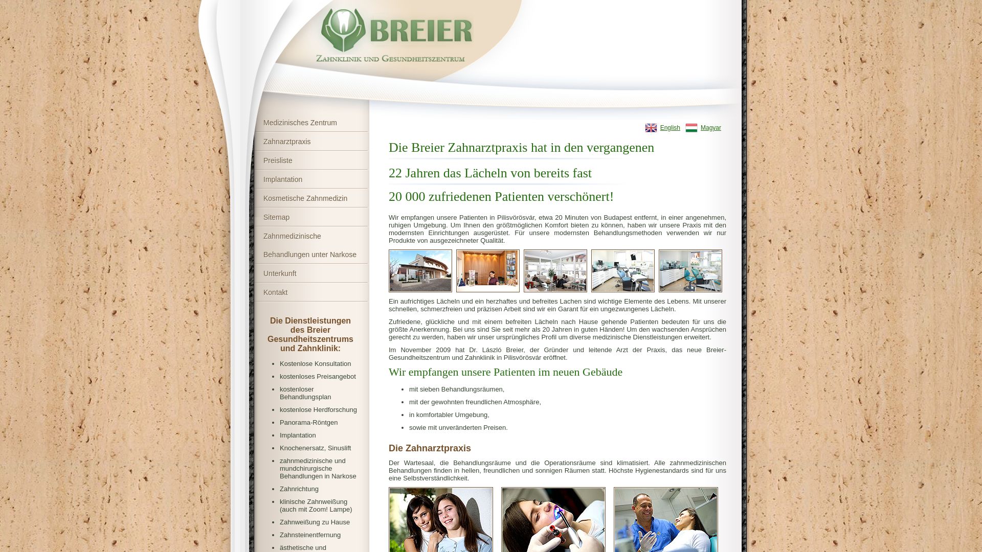 Status do site breier-dental.eu está   ONLINE