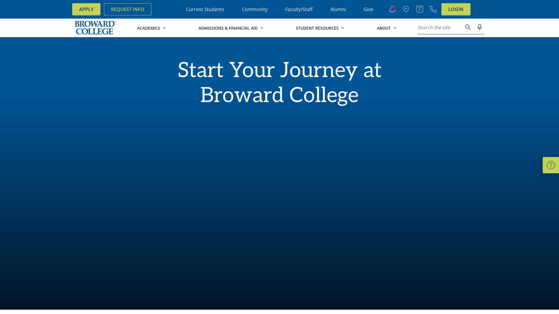 Status do site broward.edu está   ONLINE