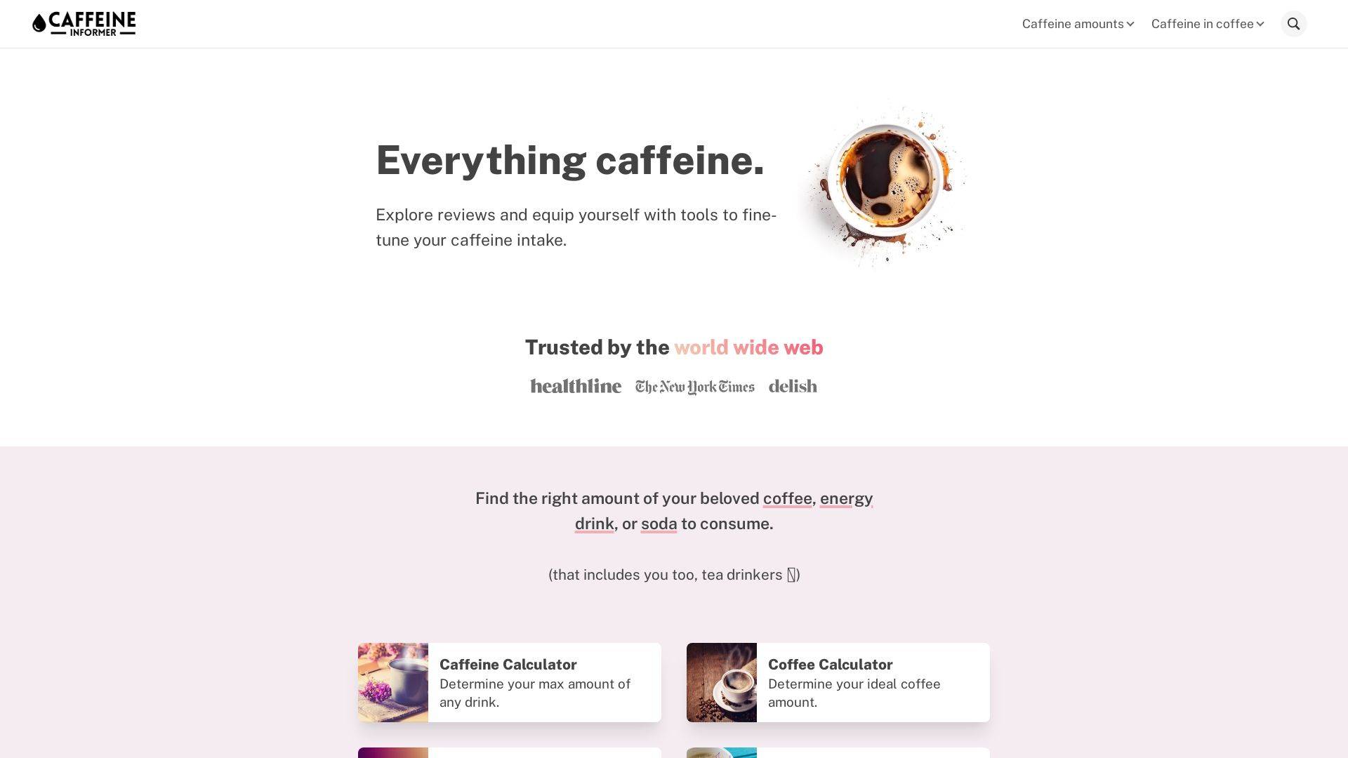 Status do site caffeineinformer.com está   ONLINE
