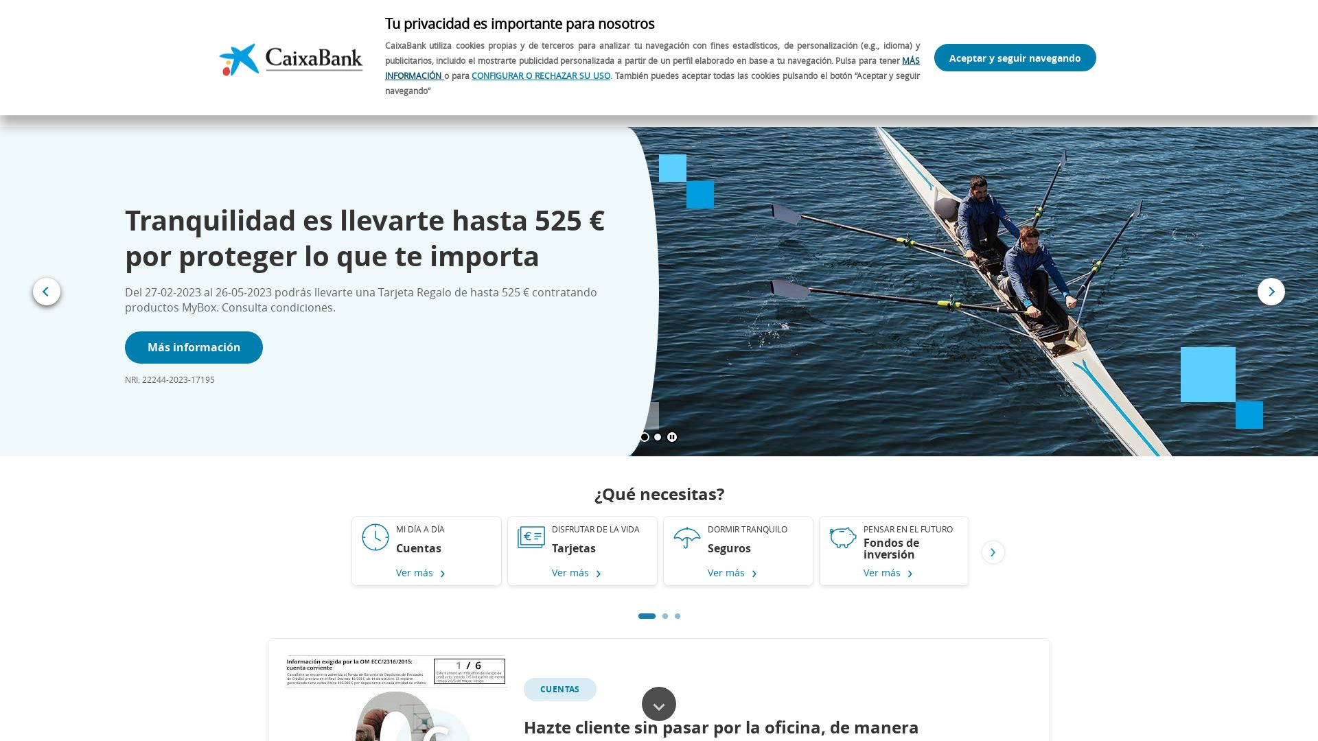 Status do site caixabank.es está   ONLINE