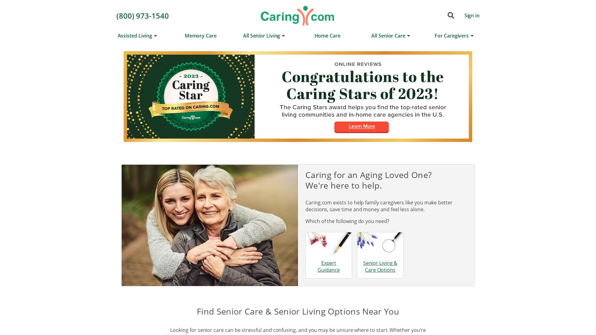 Status do site caring.com está   ONLINE