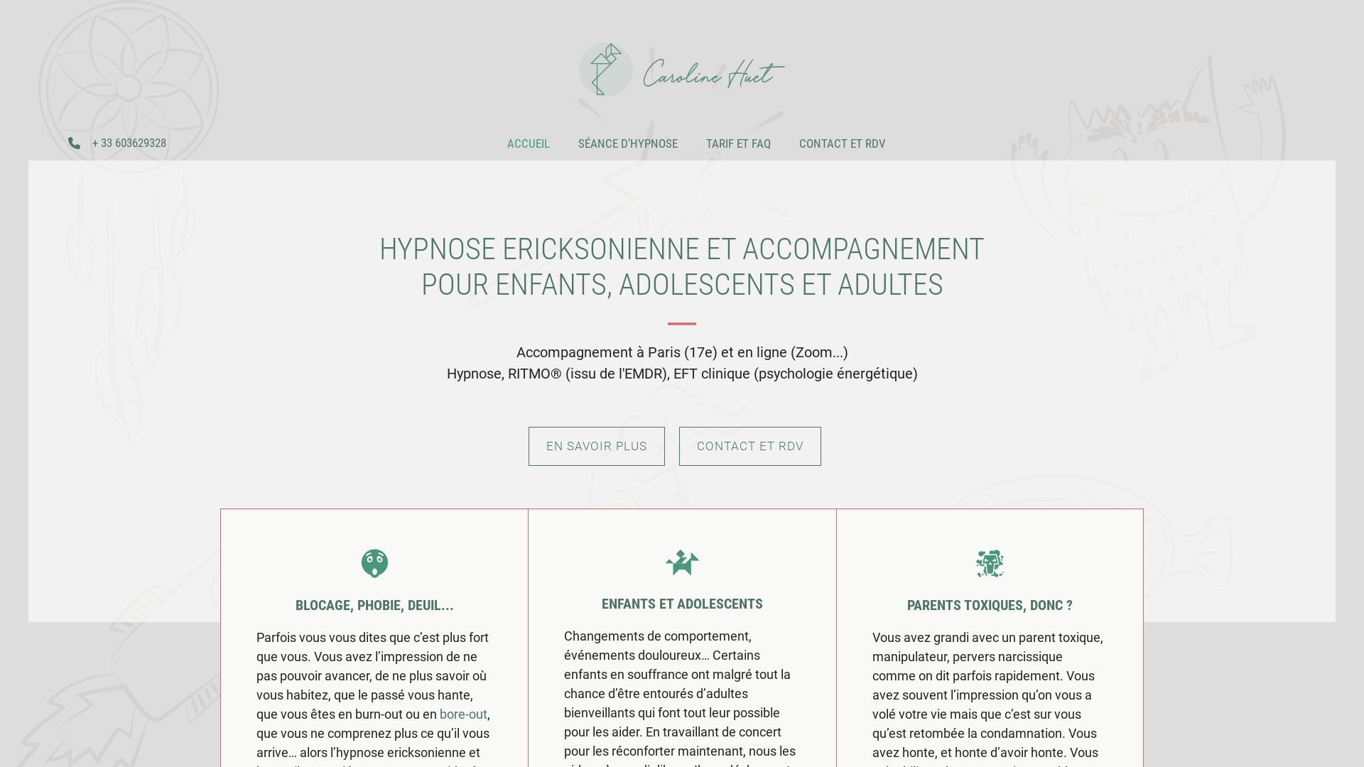 Status do site carolinehuet.fr está   ONLINE