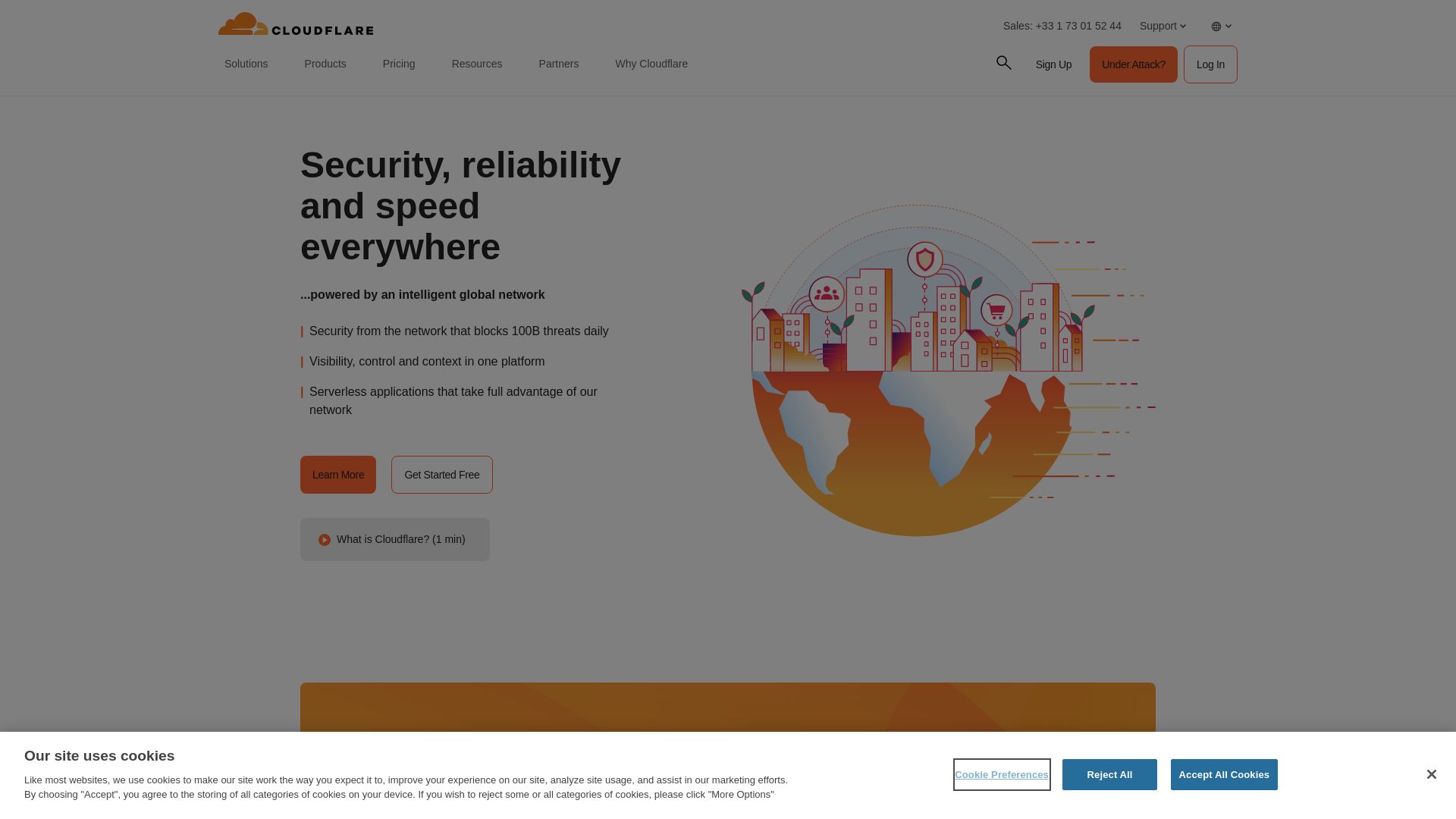 Status do site cdnjs.cloudfare.com está   ONLINE