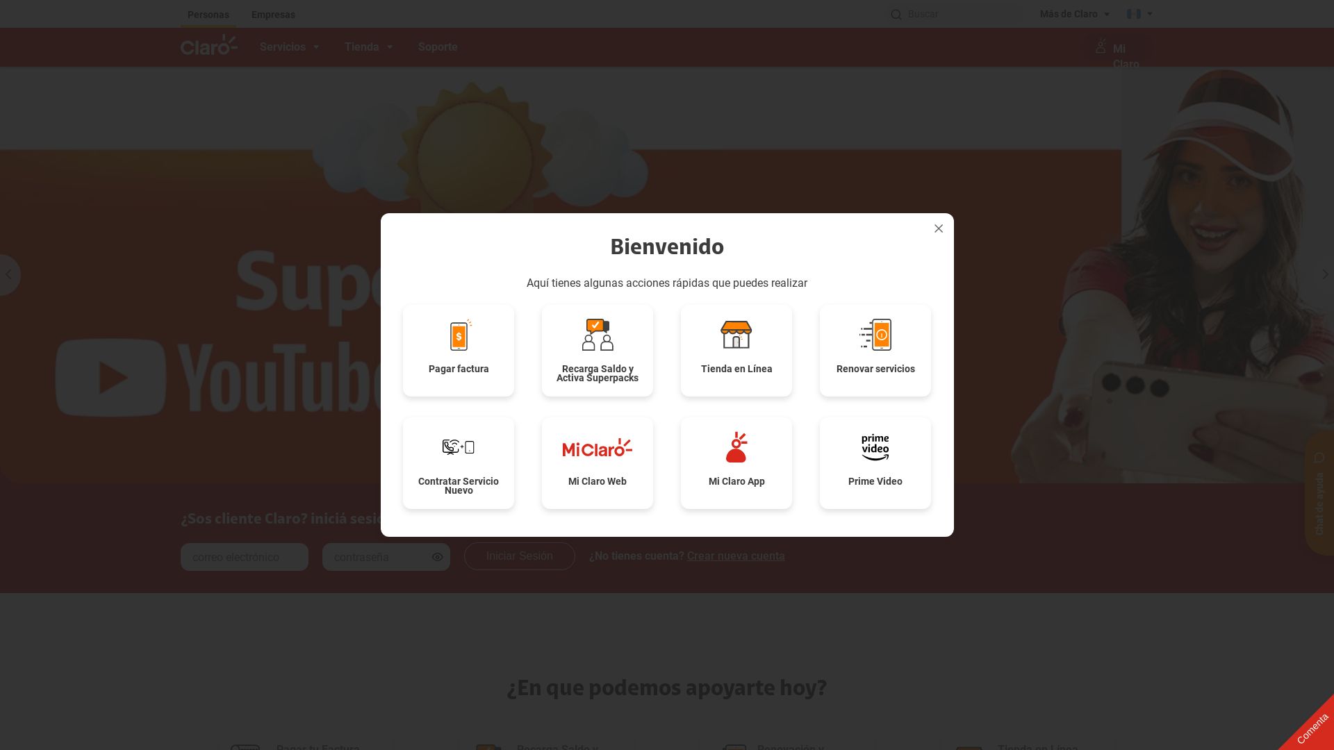 Status do site claro.com.gt está   ONLINE