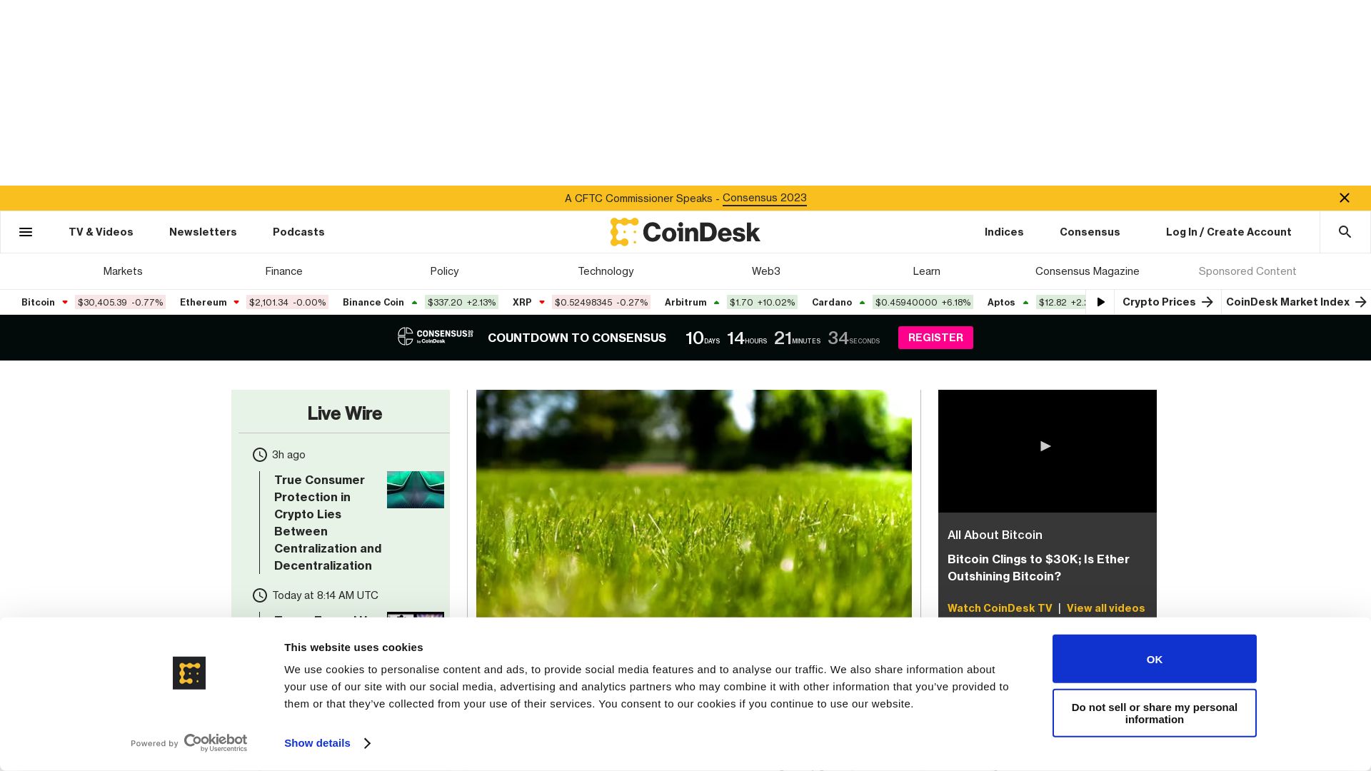 Status do site coindesk.com está   ONLINE