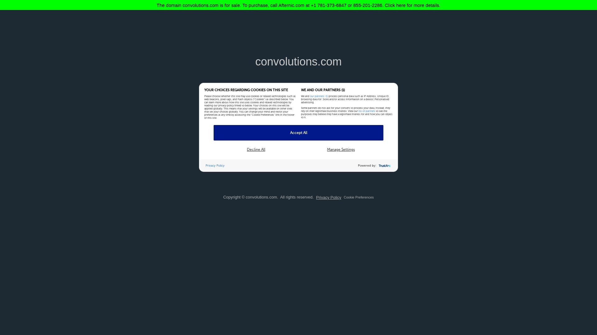 Status do site convolutions.com está   ONLINE