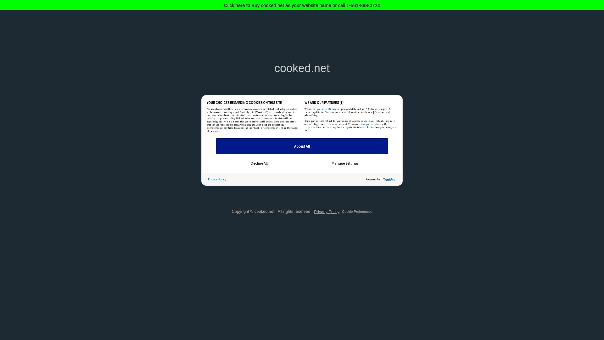 Status do site cooked.net está   ONLINE