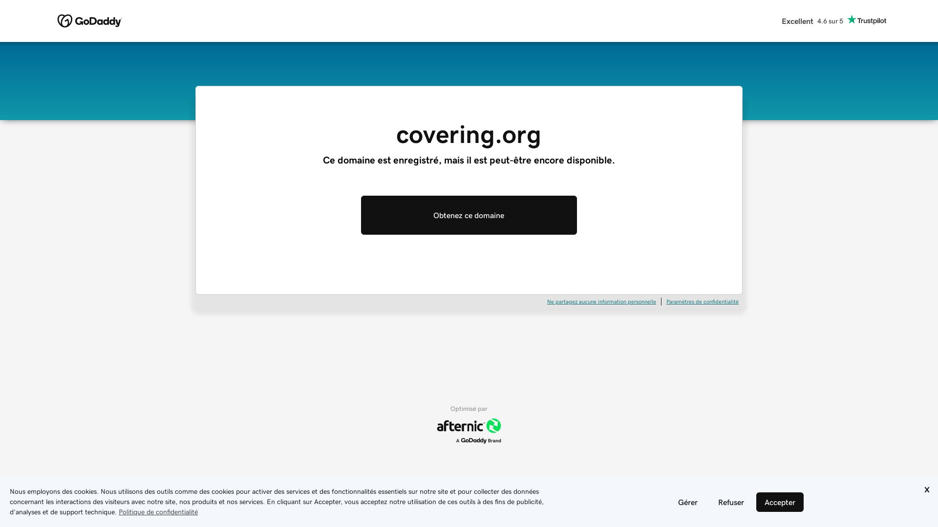 Status do site covering.org está   ONLINE