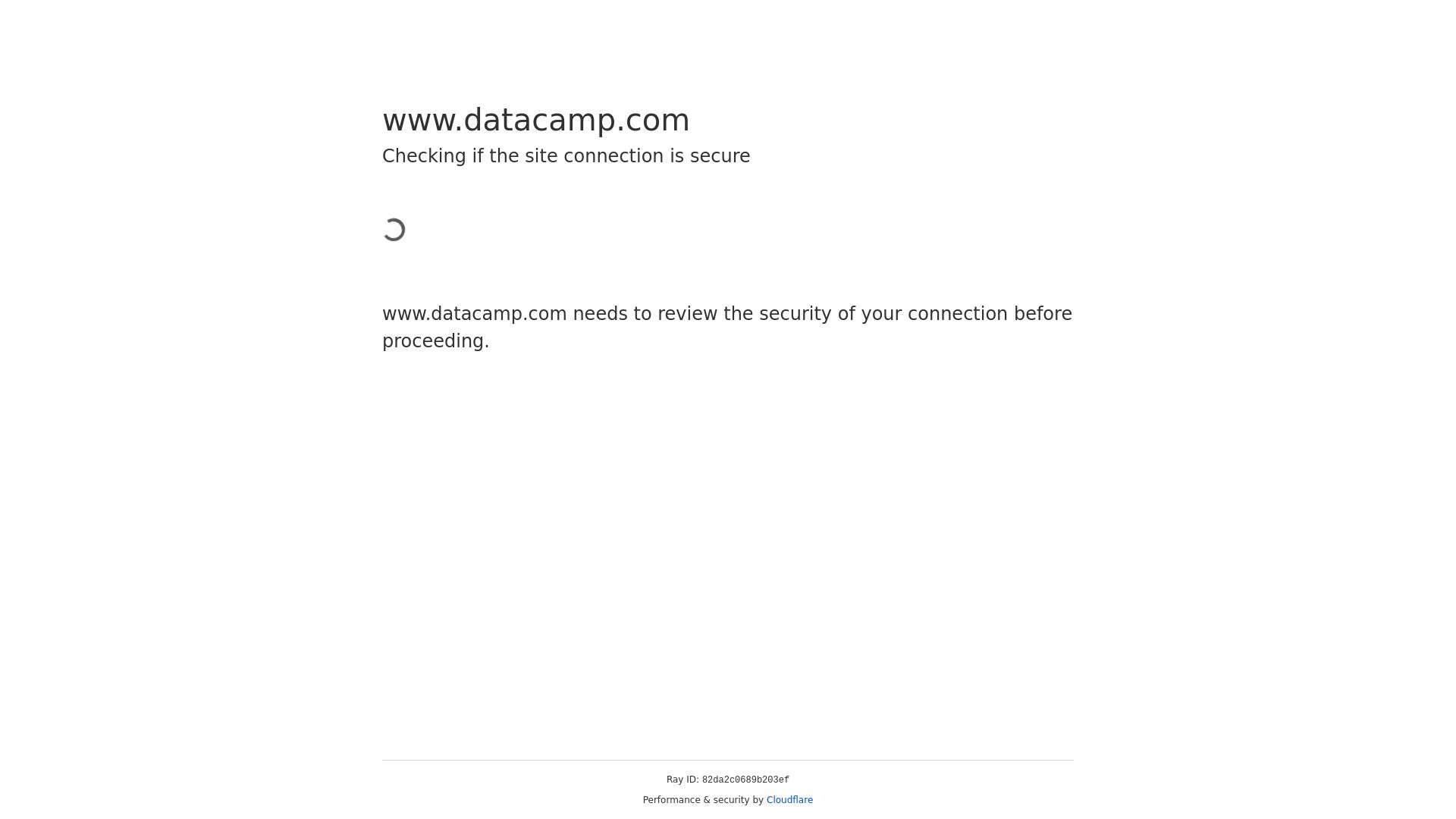Status do site datacamp.com está   ONLINE