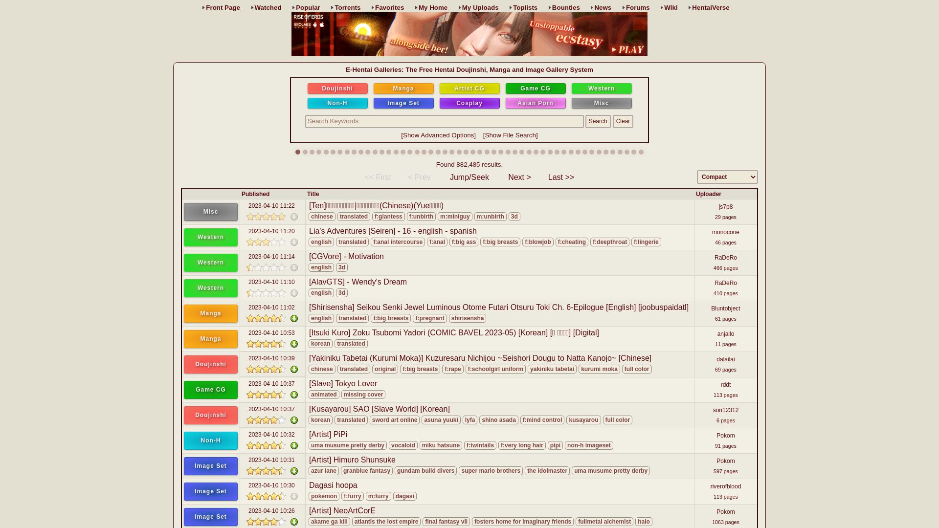Status do site e-hentai.org está   ONLINE