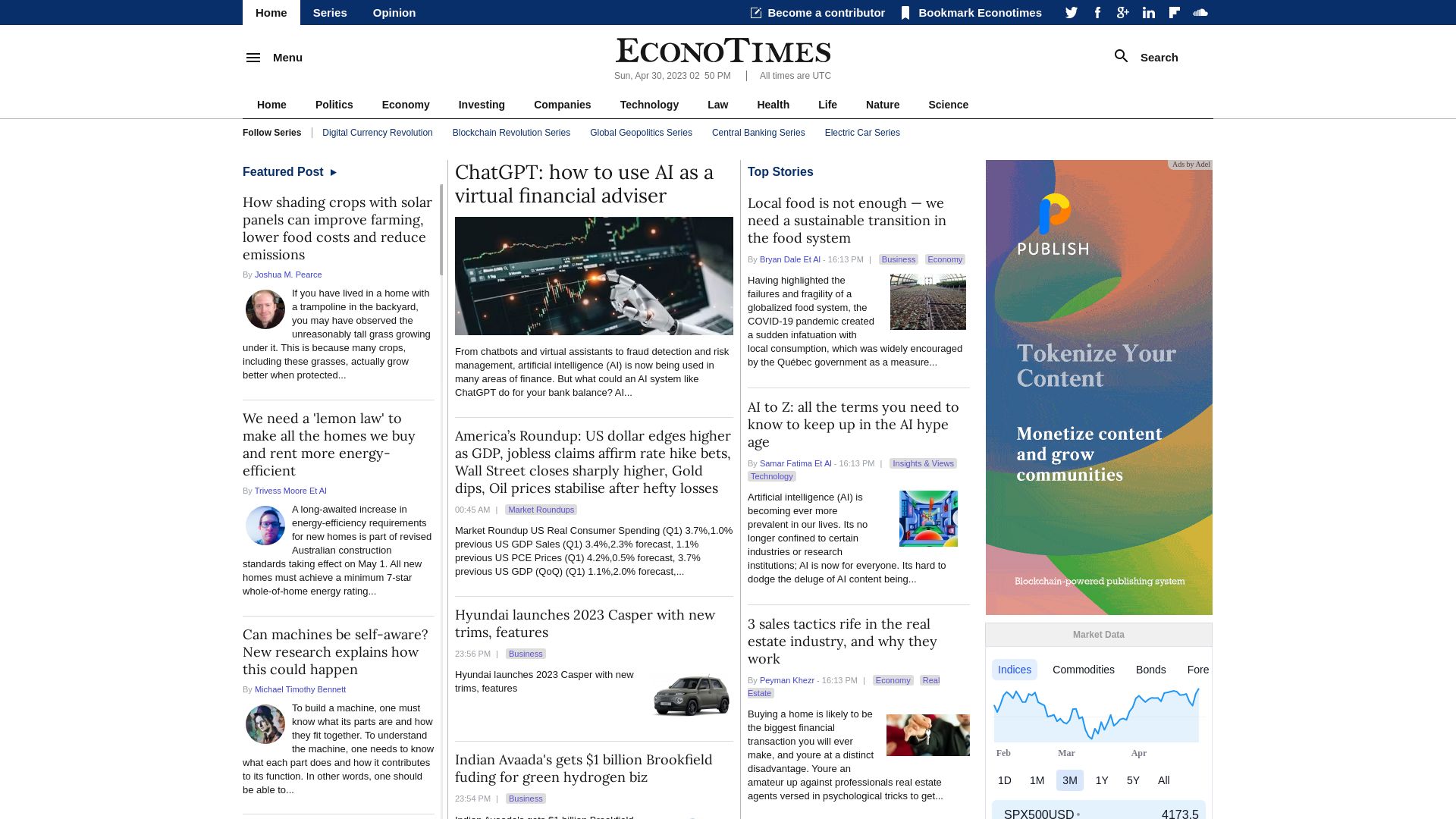 Status do site econotimes.com está   ONLINE