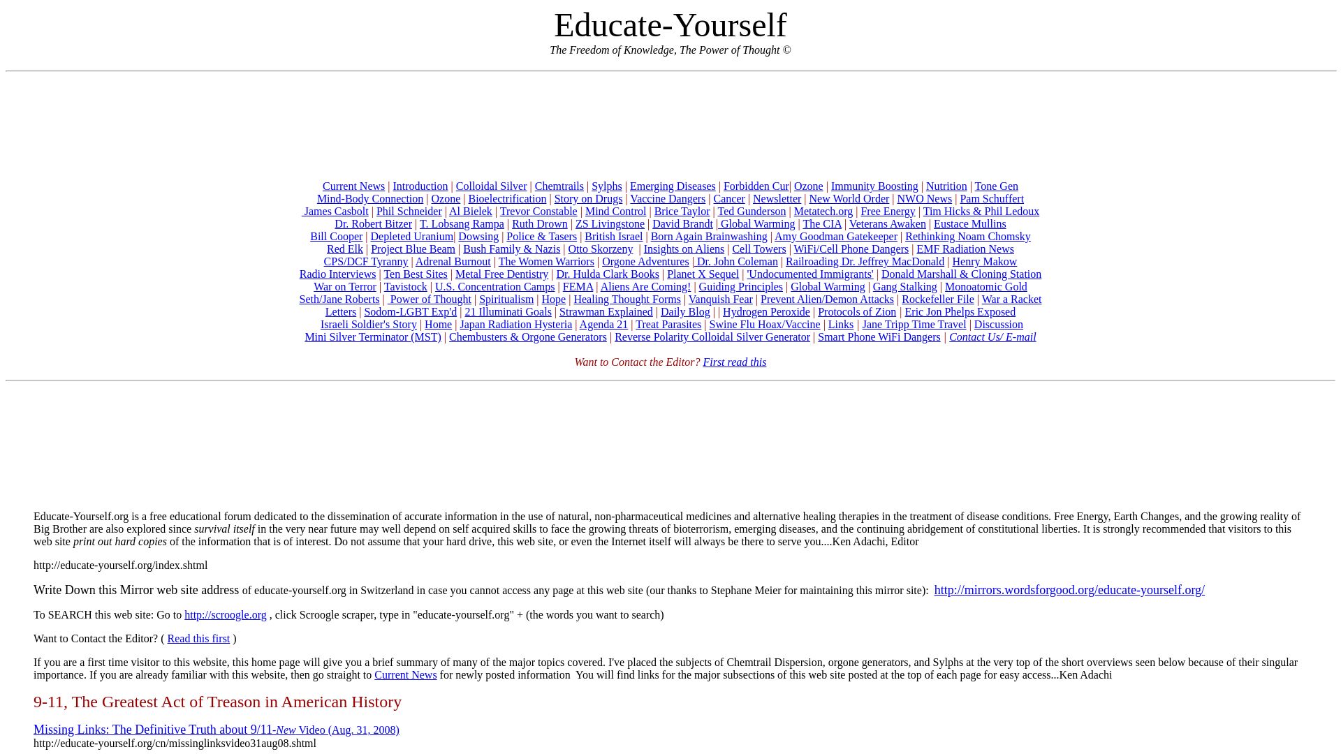 Status do site educate-yourself.org está   ONLINE