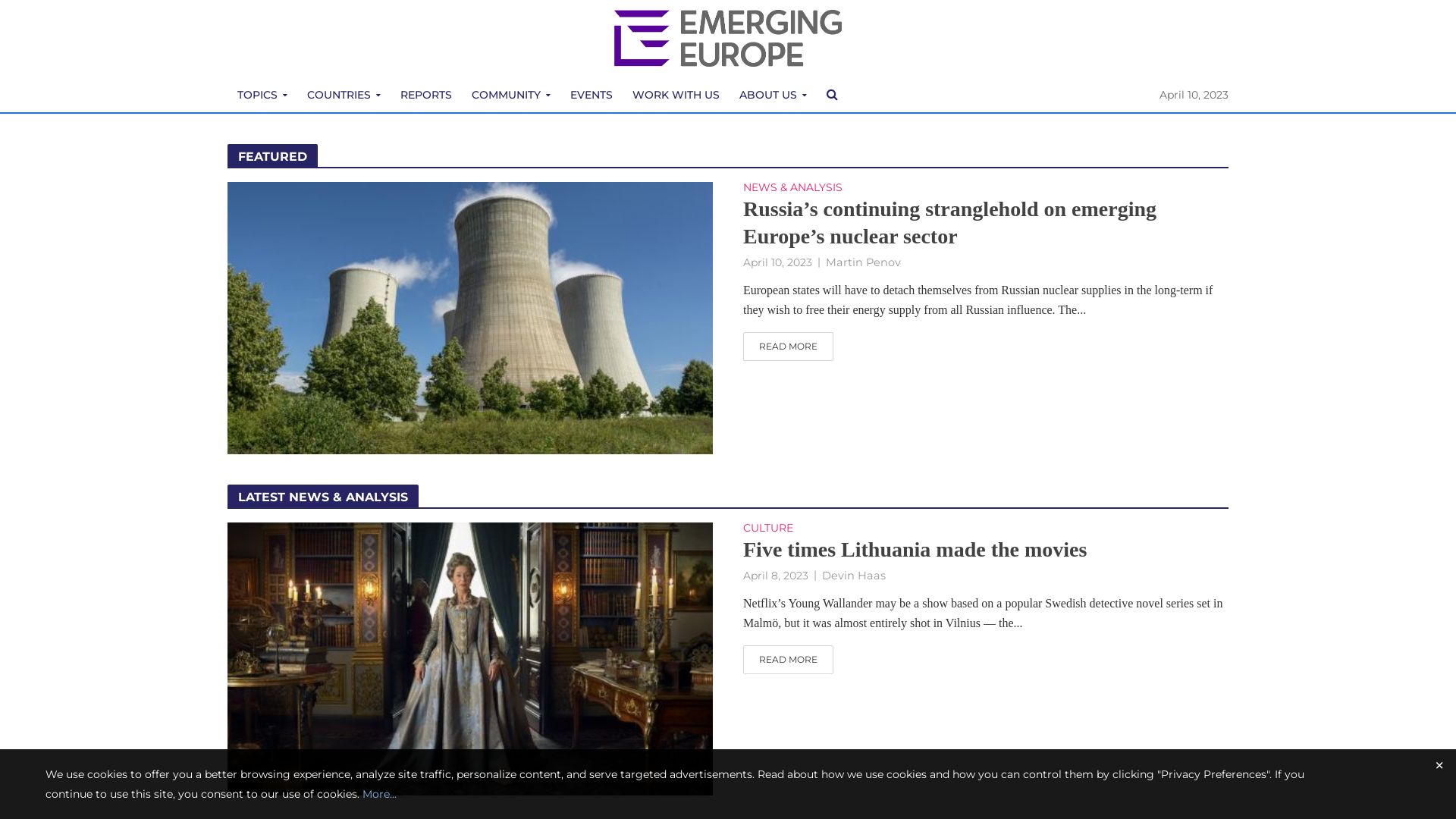 Status do site emerging-europe.com está   ONLINE