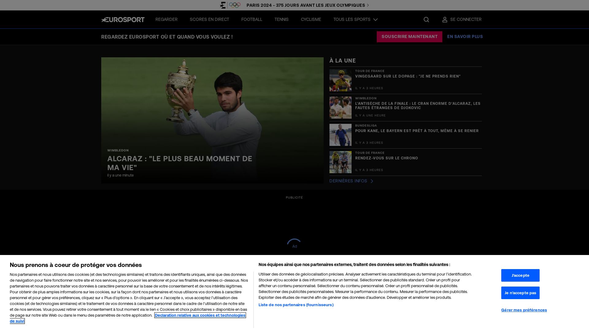 Status do site eurosport.fr está   ONLINE