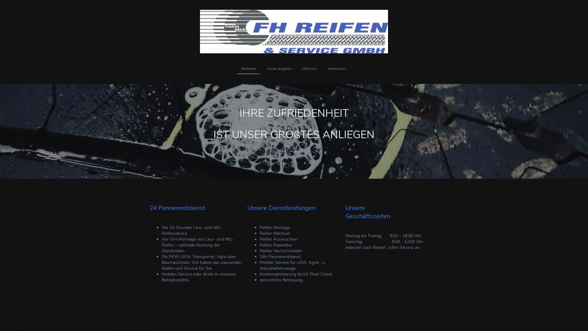Status do site fh-reifen.de está   ONLINE
