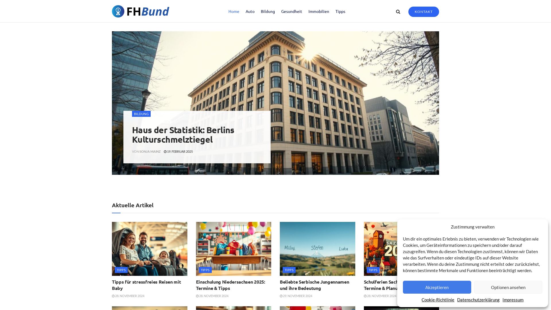 Status do site fhbund.de está   ONLINE