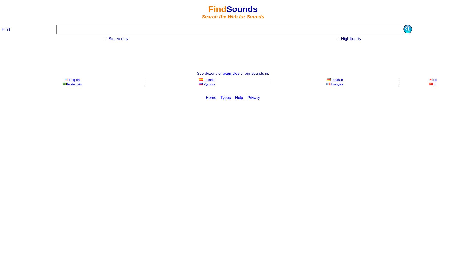 Status do site findsounds.com está   ONLINE