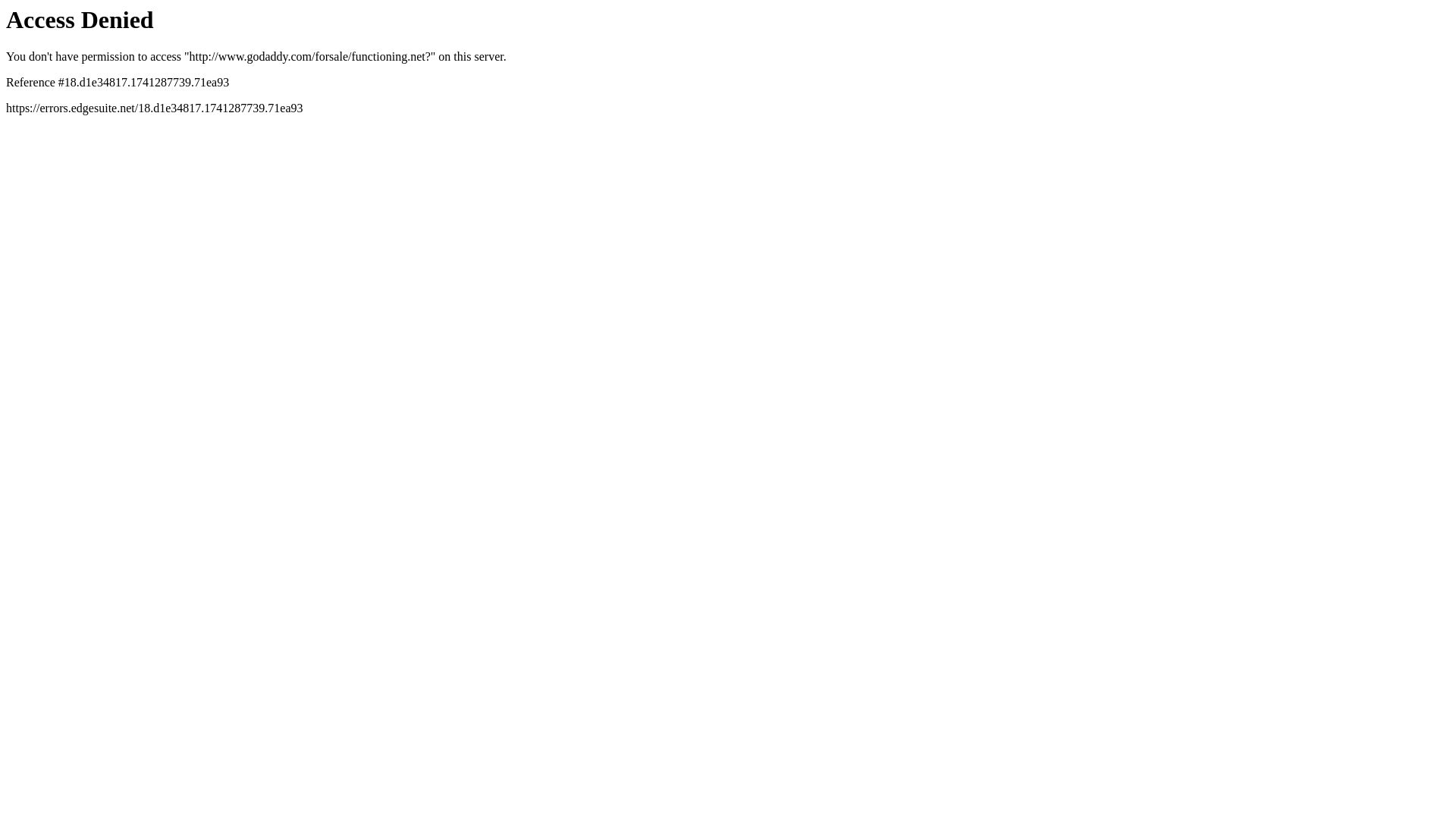 Status do site functioning.net está   ONLINE