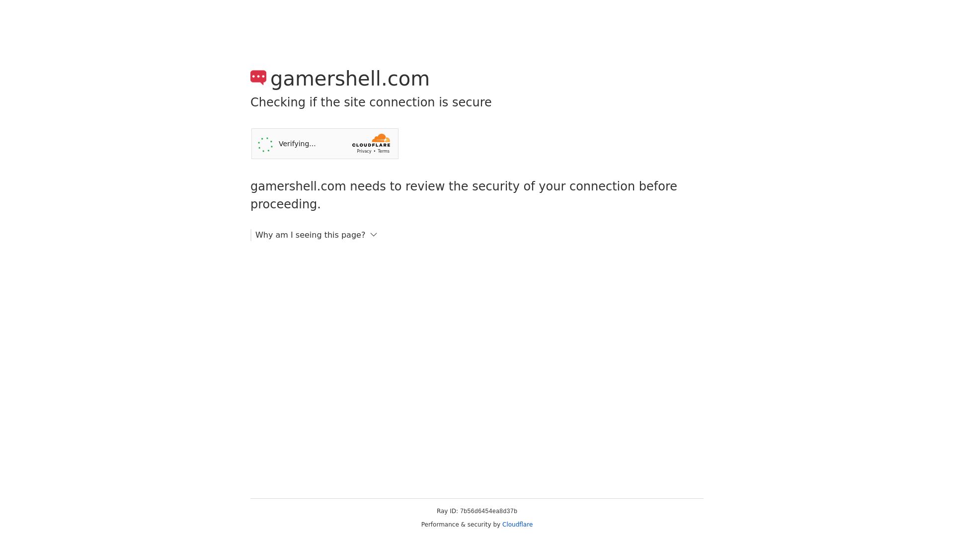 Status do site gamershell.com está   ONLINE