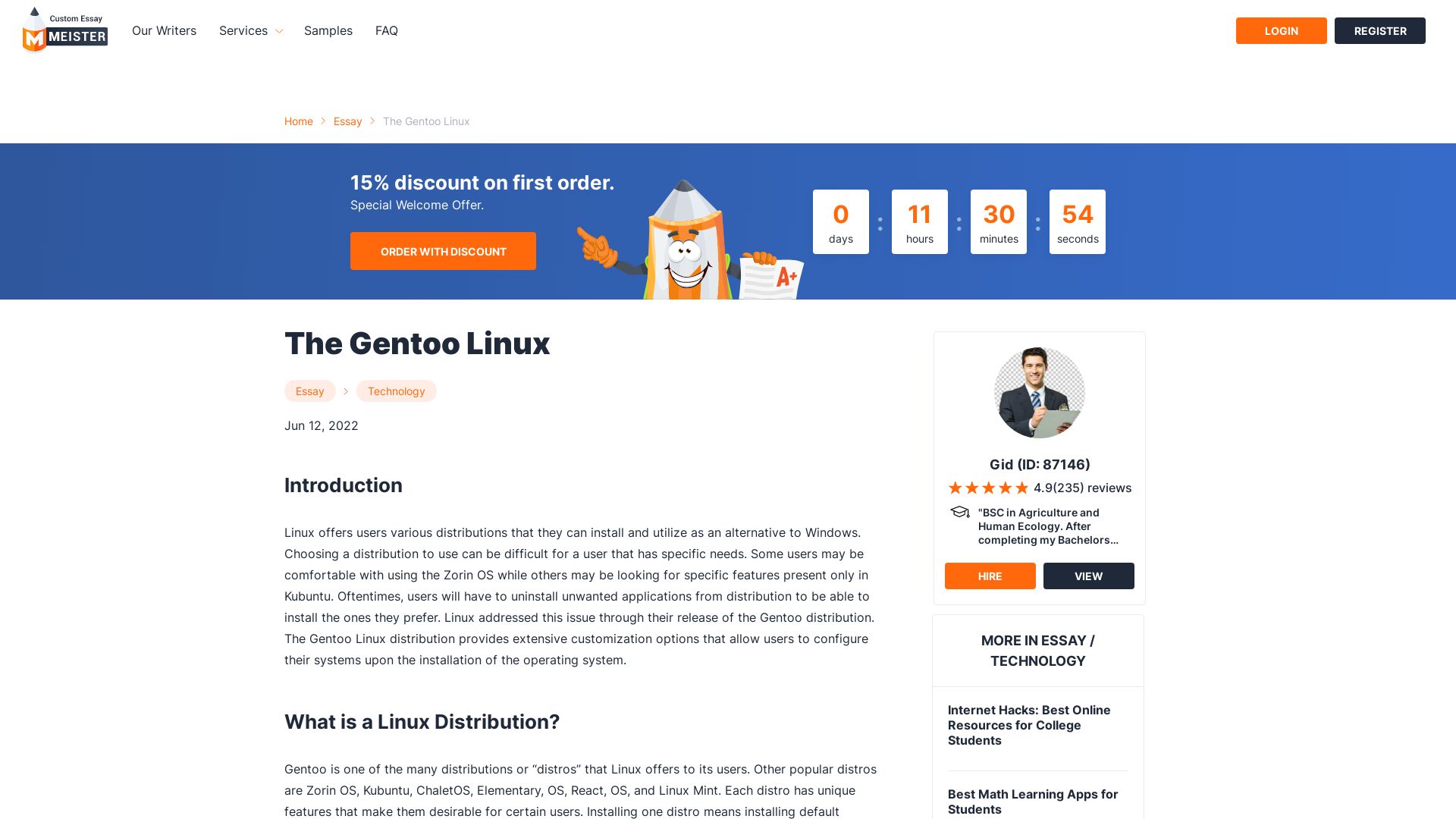 Status do site gentoo-wiki.com está   ONLINE