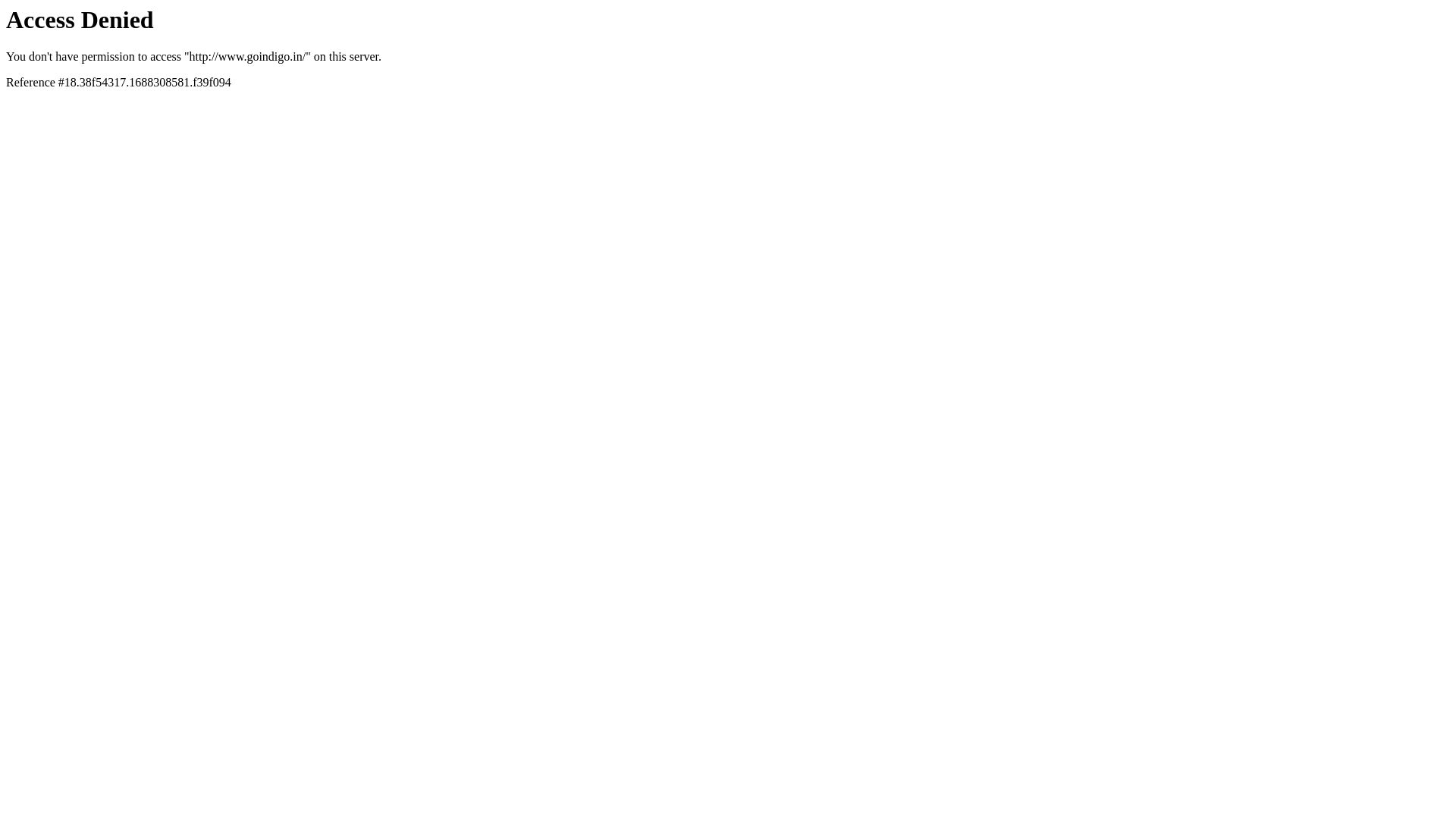 Status do site goindigo.in está   ONLINE