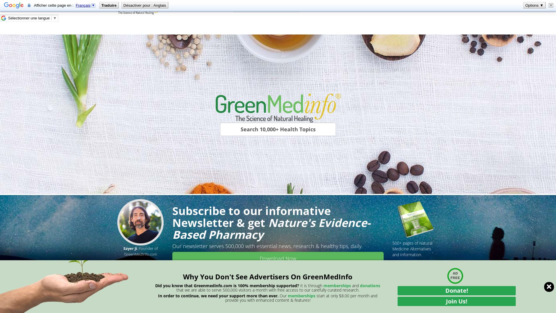 Status do site greenmedinfo.com está   ONLINE